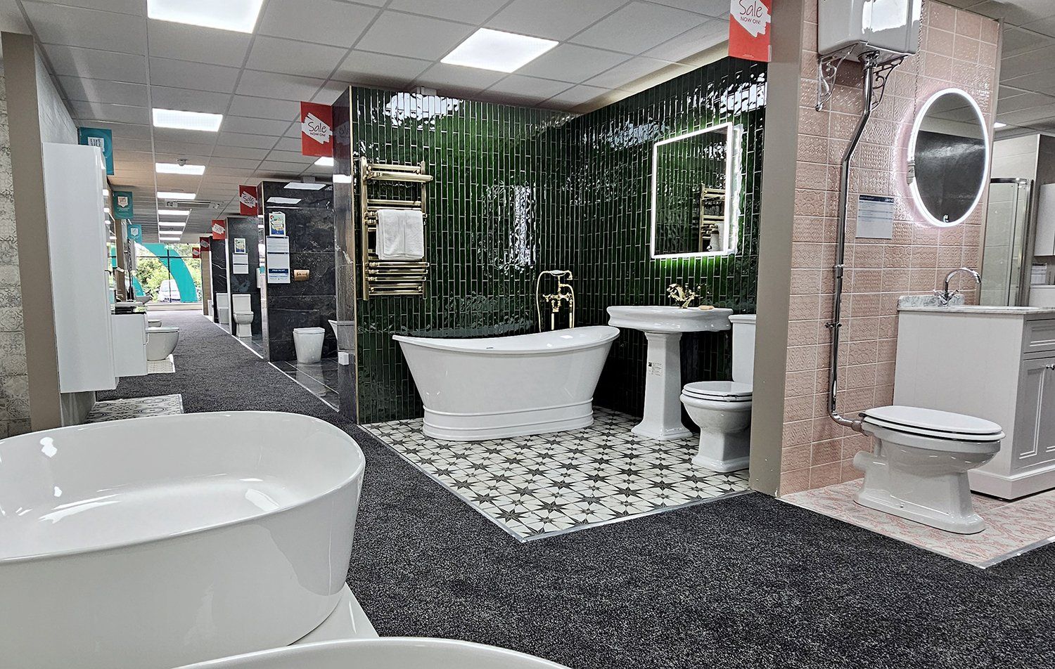 Easy Bathrooms & Tiles Wrexham Showroom