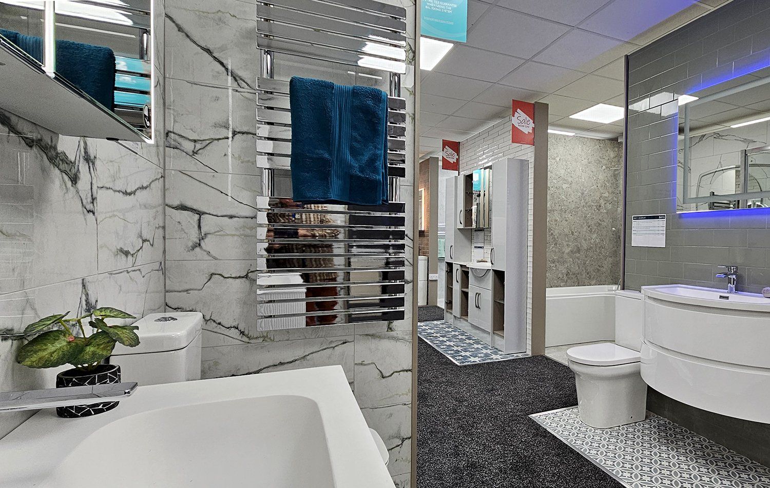Easy Bathrooms & Tiles Wrexham Showroom