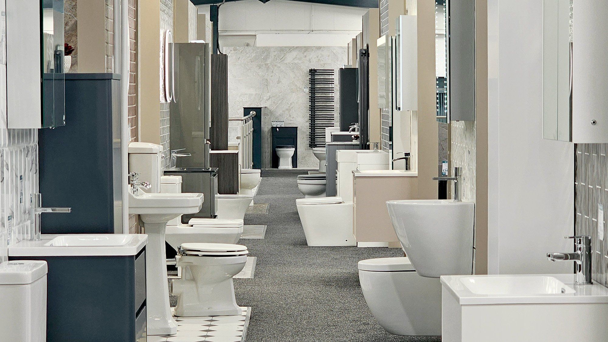 Rayleigh Bathrooms on Display