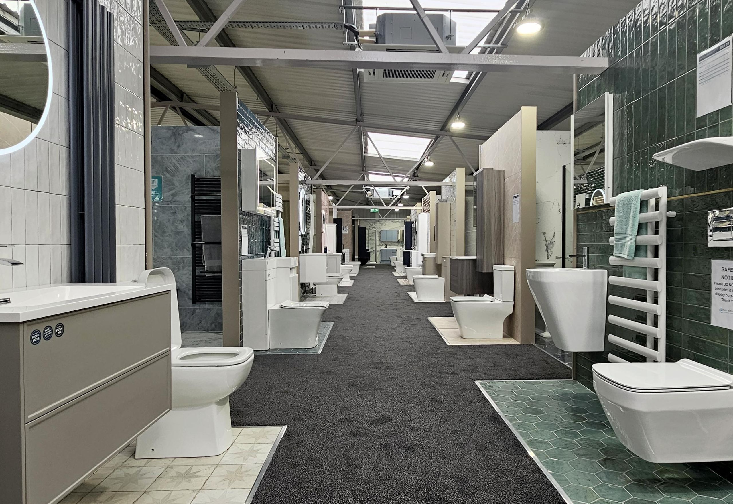 Easy Bathrooms and Tiles Maidstone Showroom