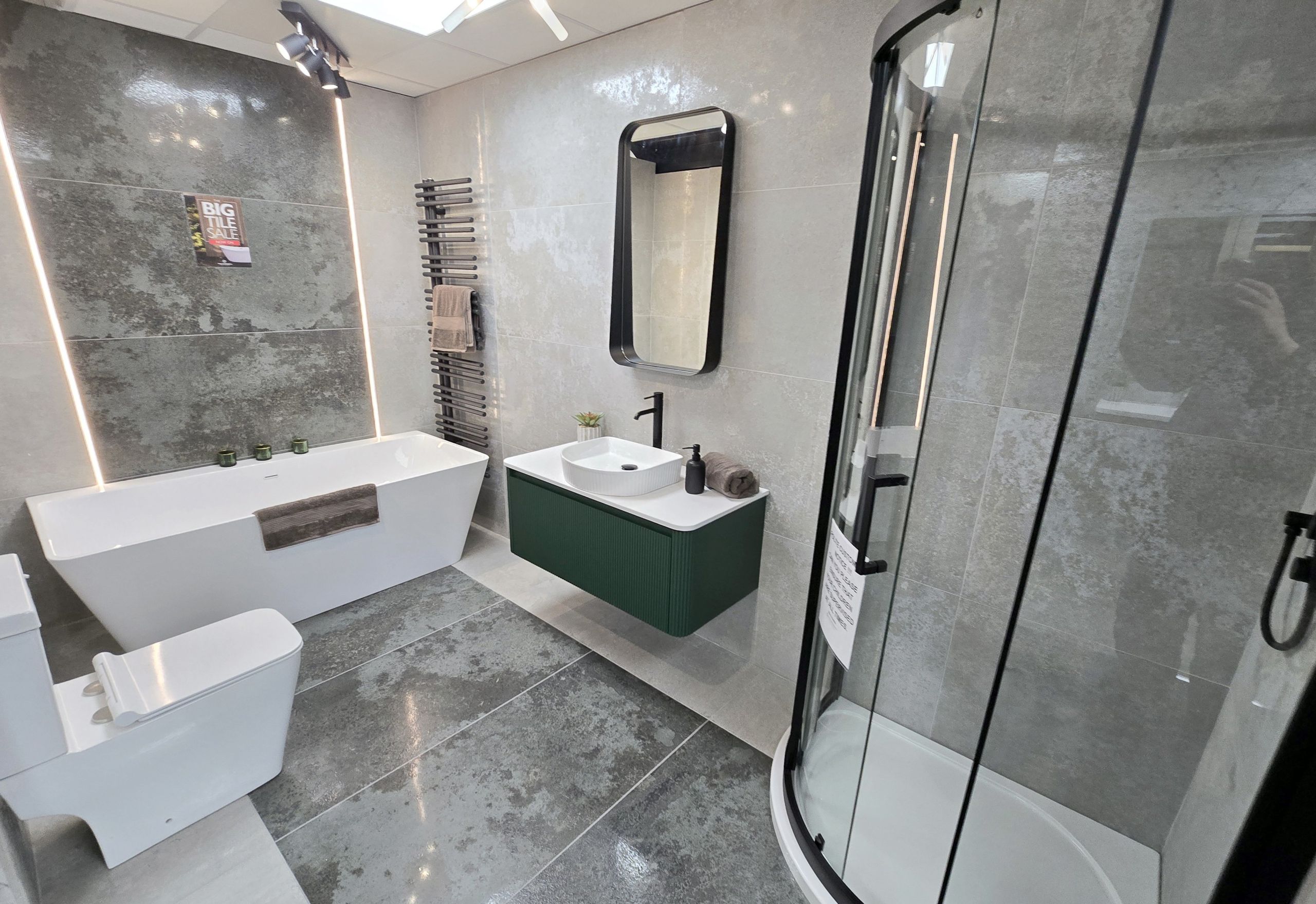 Easy Bathrooms & Tiles Darlington Showroom