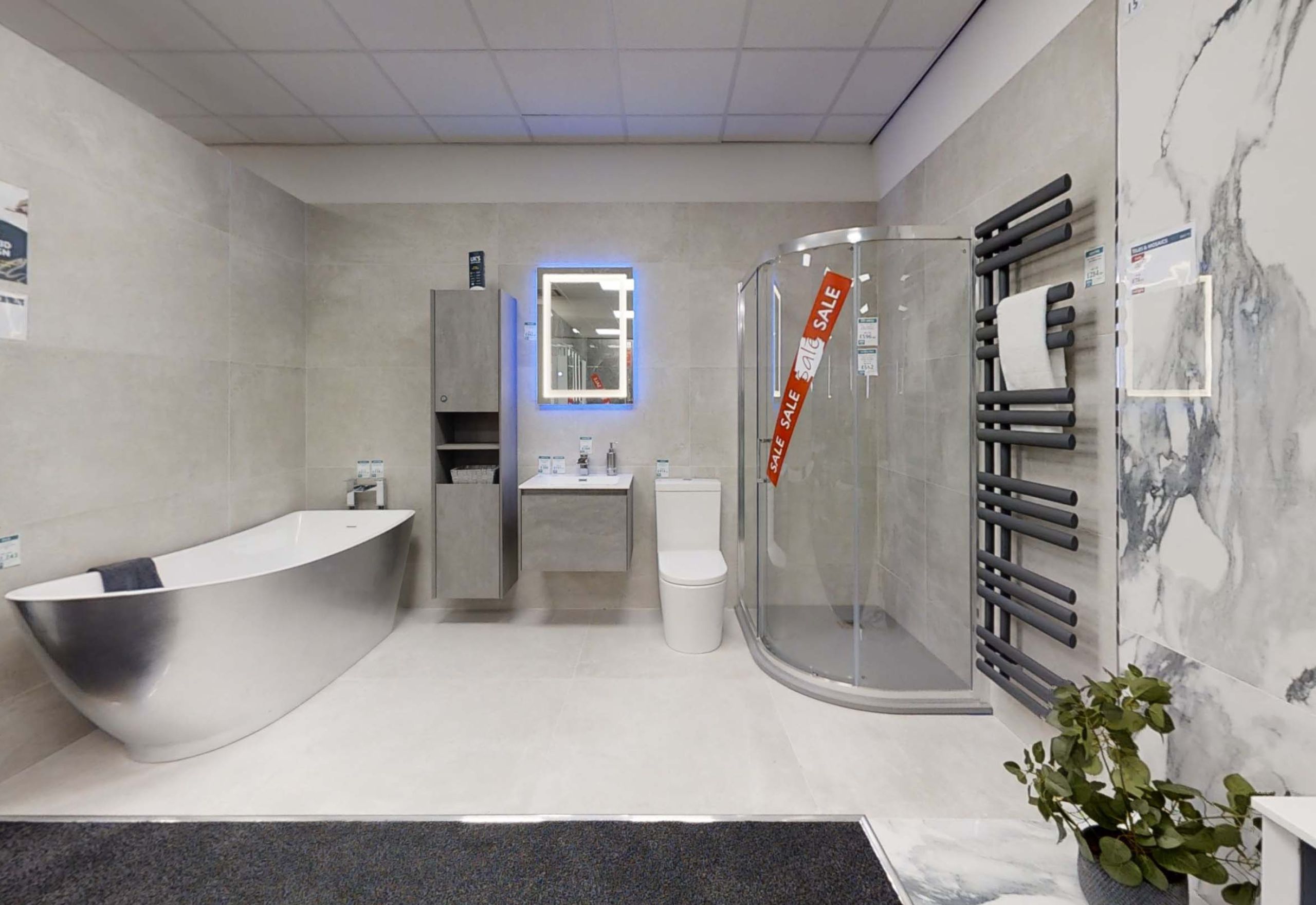 Bathroom showroom near Aintree Racecourse