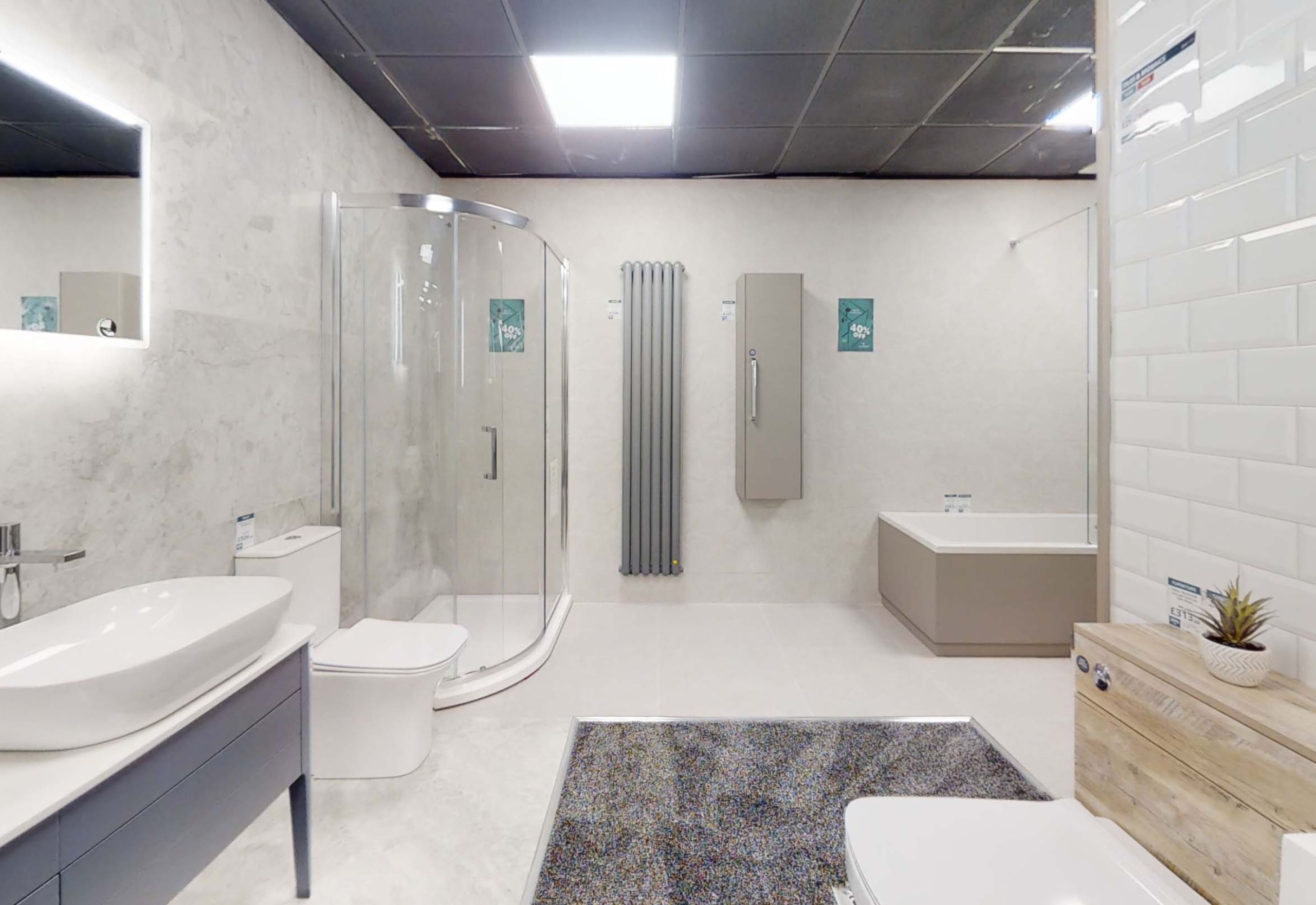 Easy Bathrooms Newcastle showroom