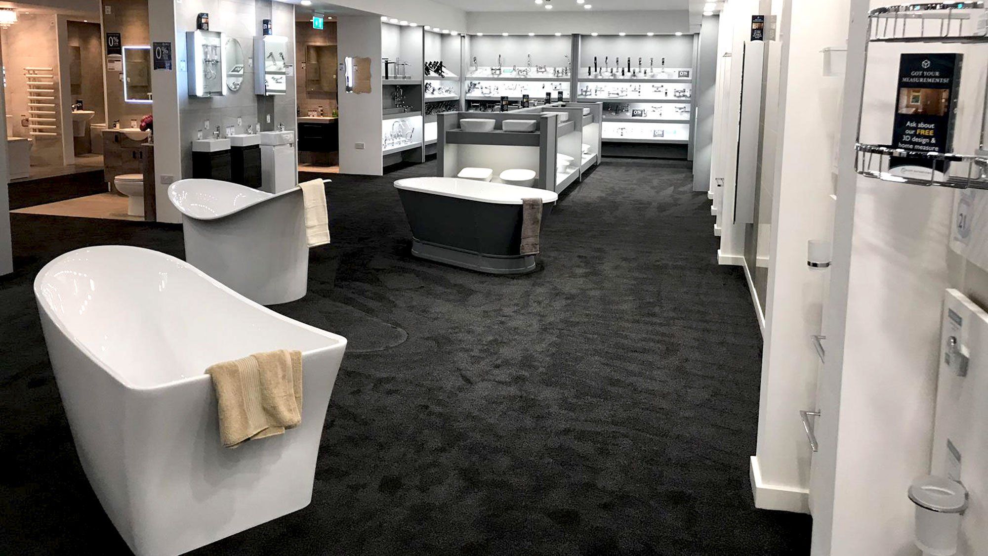 Glasgow Easy Bathrooms displays