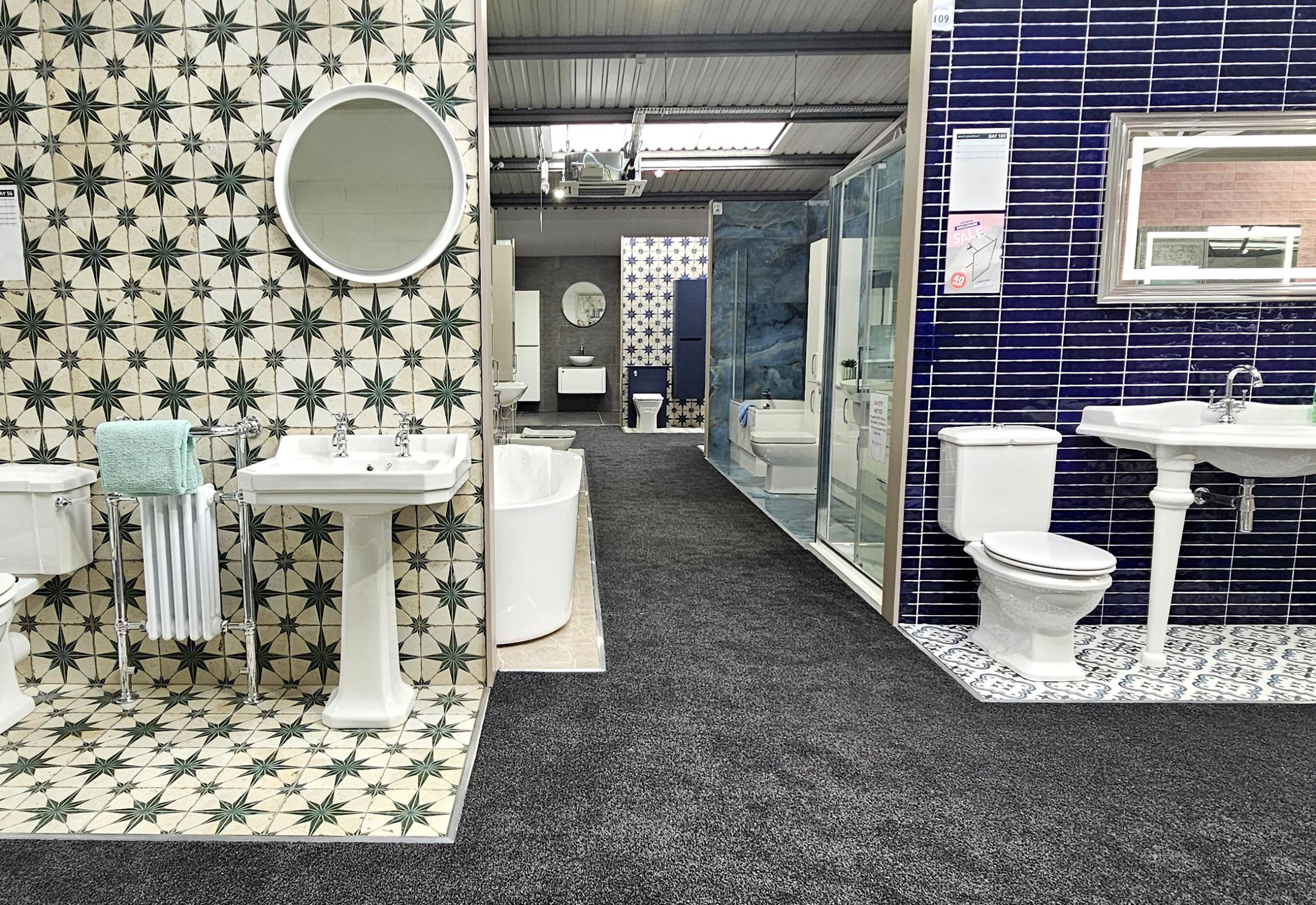 Easy Bathrooms and Tiles Maidstone Showroom