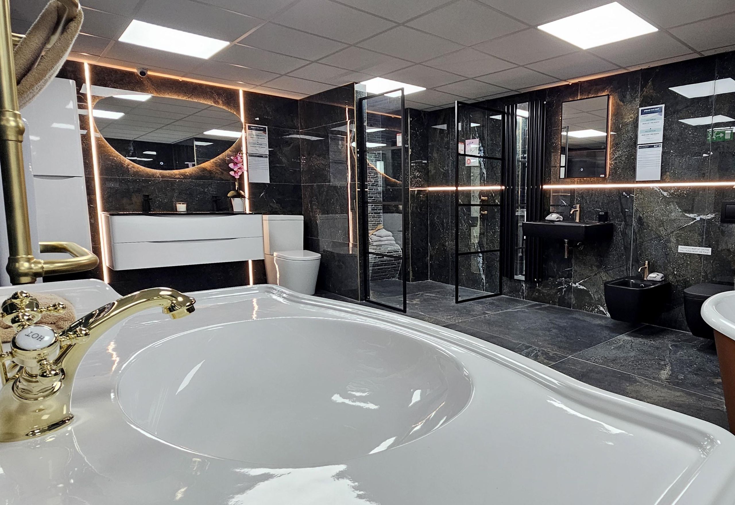 Easy Bathrooms & Tiles Uckfield Showroom