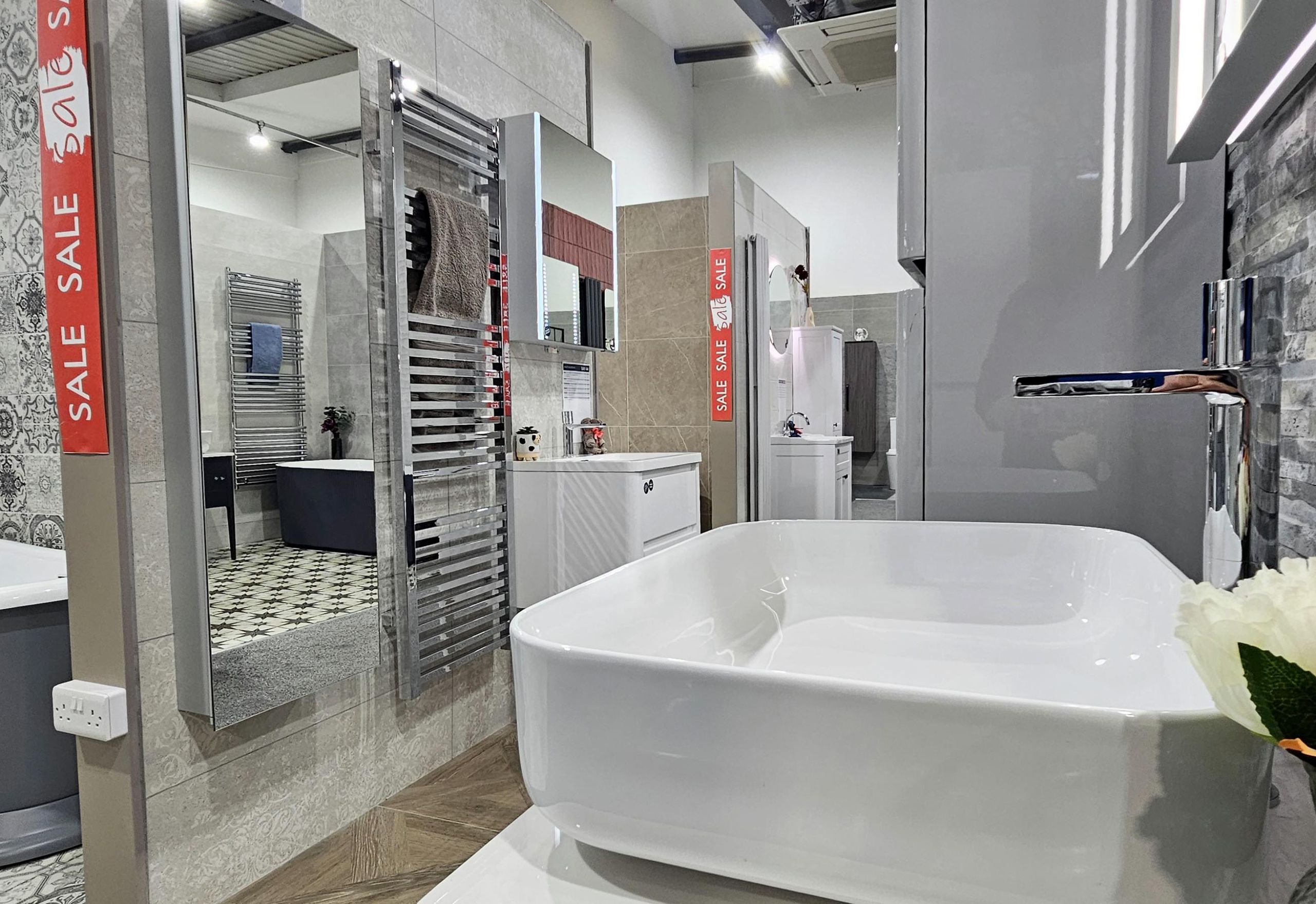 Easy Bathrooms & Tiles Bedford Showroom
