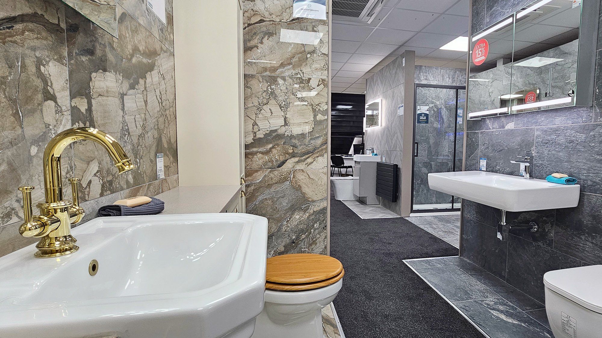 Brackley Easy Bathrooms Showroom