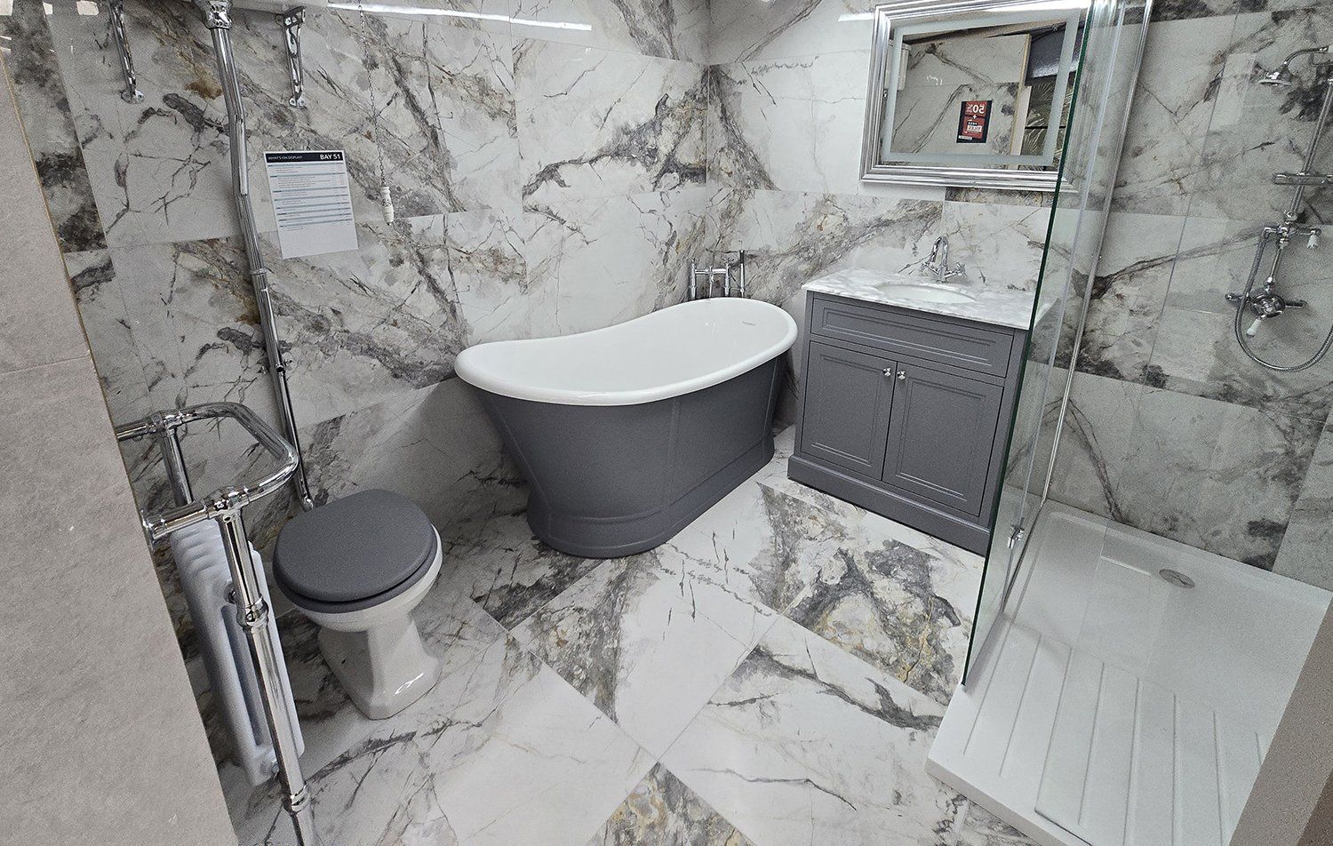 Easy Bathrooms & Tiles High Wycombe Bathroom Showroom