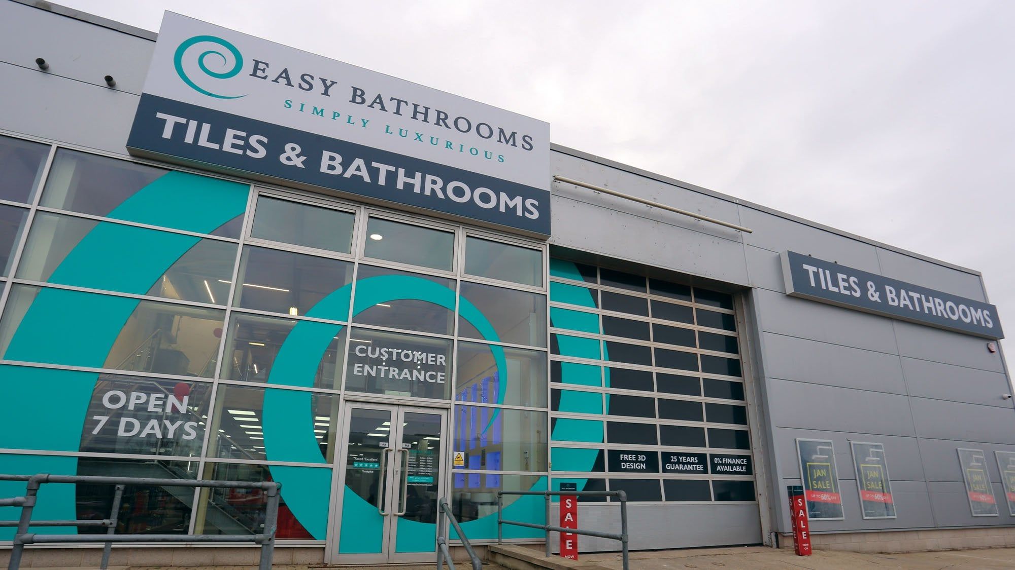Easy Bathrooms & Tiles Fareham Showroom
