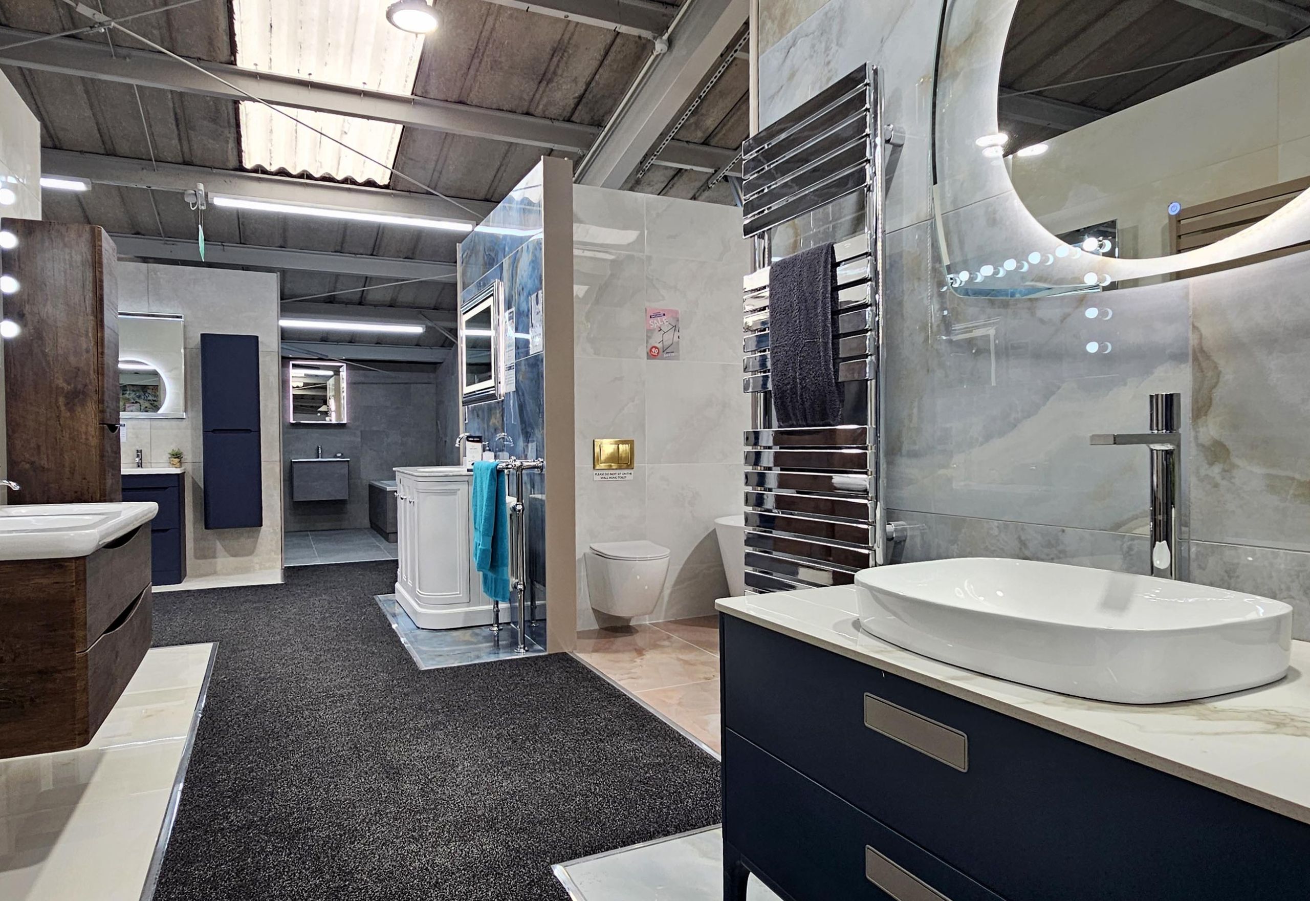 Easy Bathrooms & Tiles Uckfield Showroom