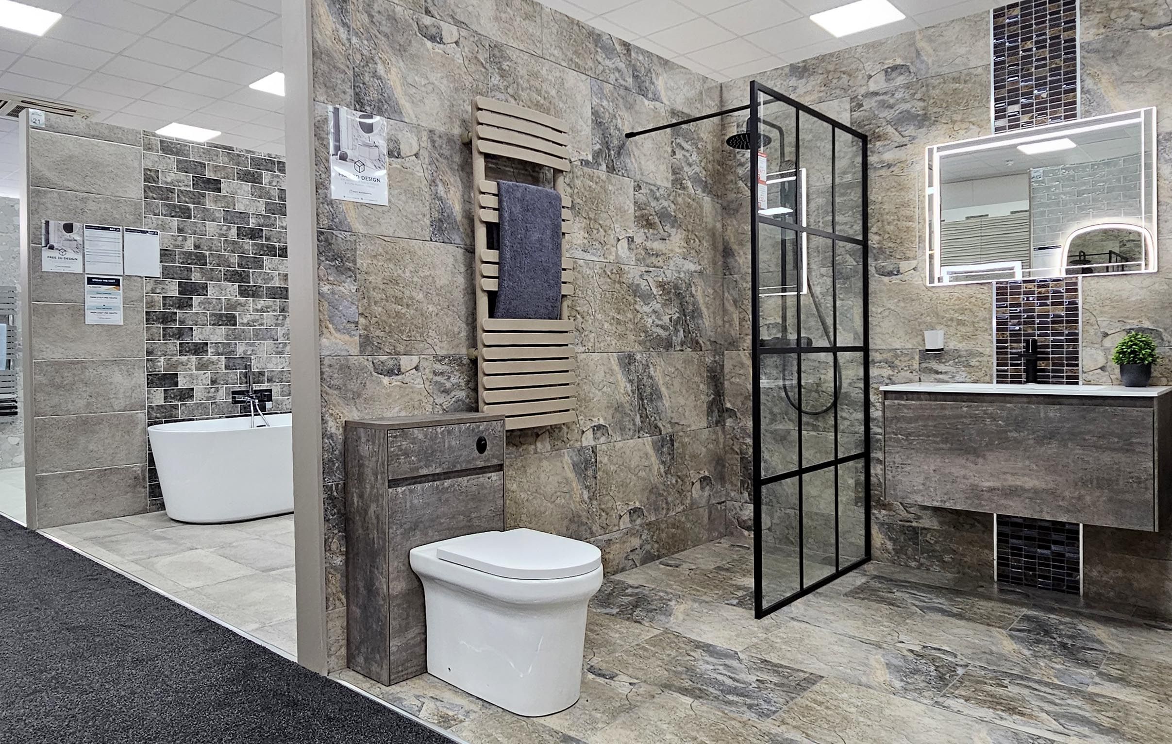Easy Bathrooms Nuneaton showroom