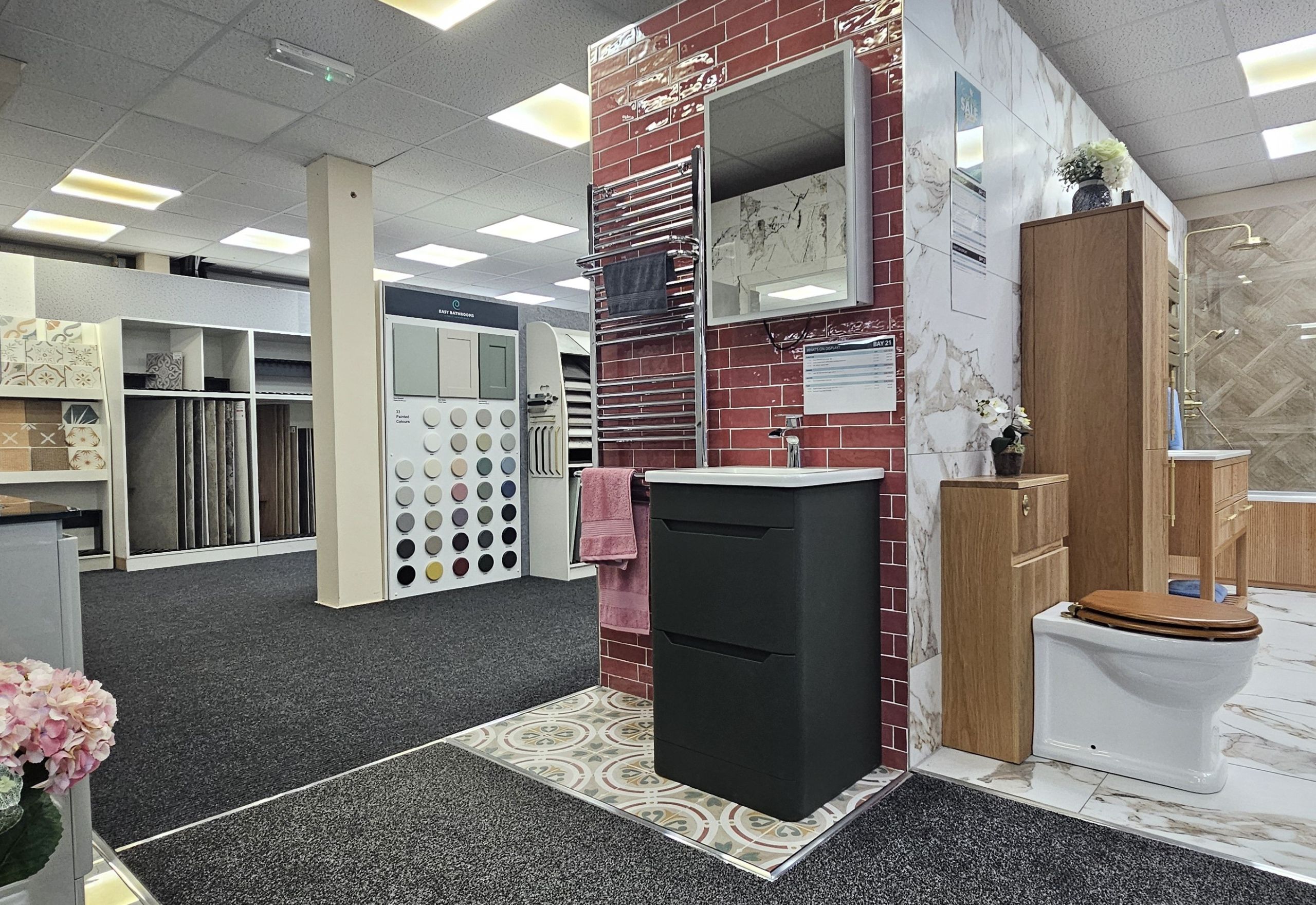 Easy Bathrooms & Tiles Fareham Showroom