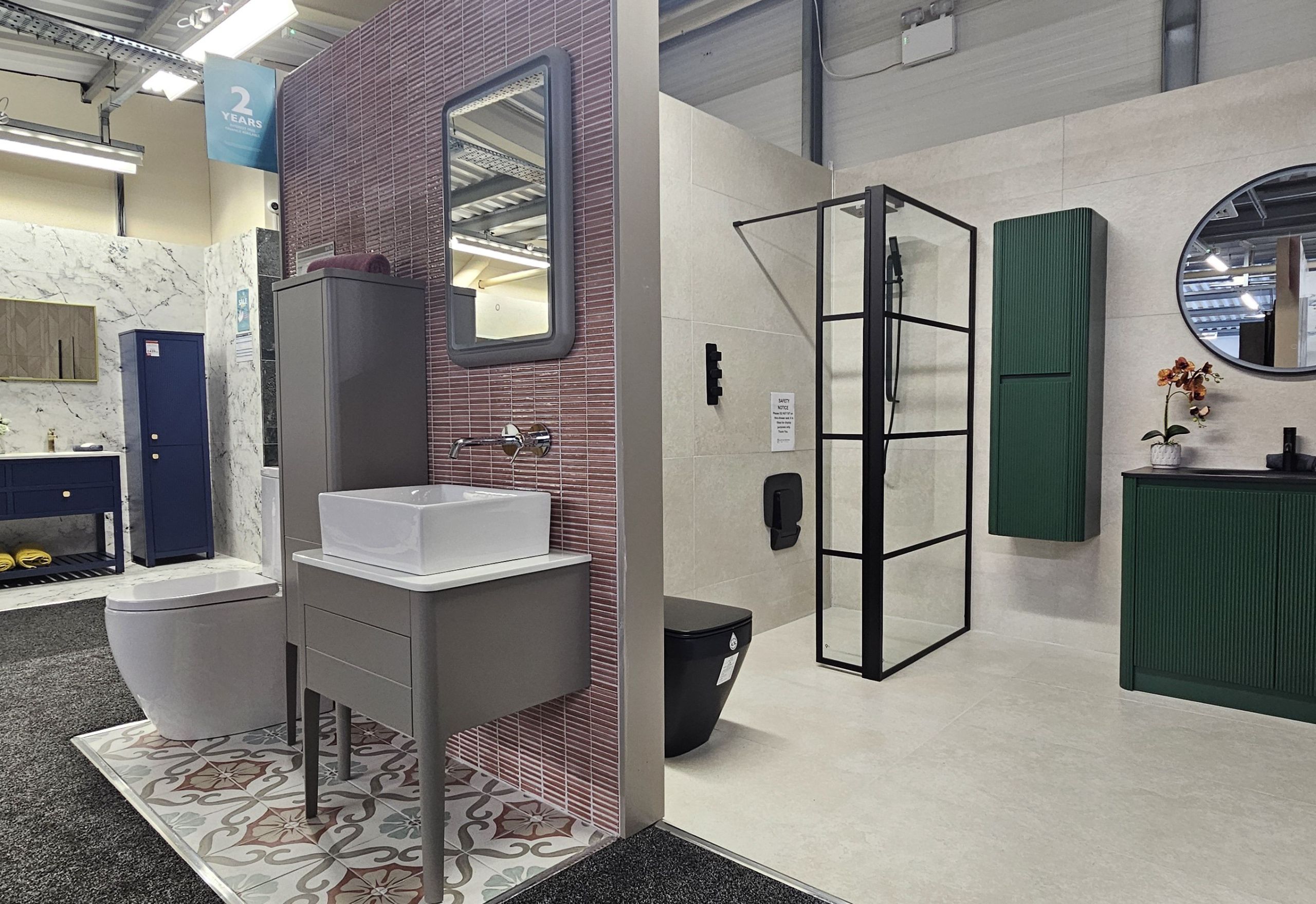 Easy Bathrooms & Tiles Fareham Showroom
