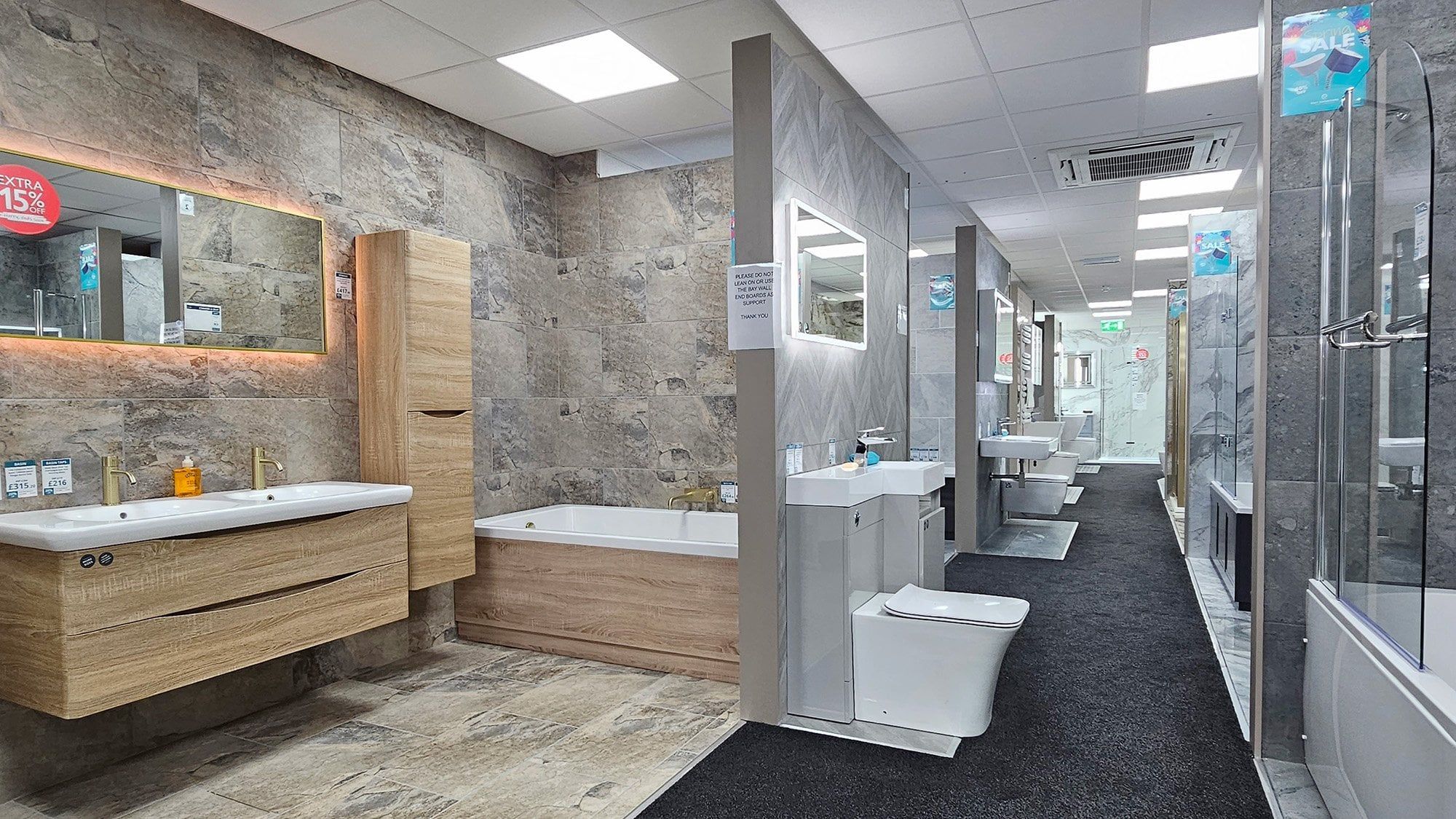 Brackley Easy Bathrooms Displays