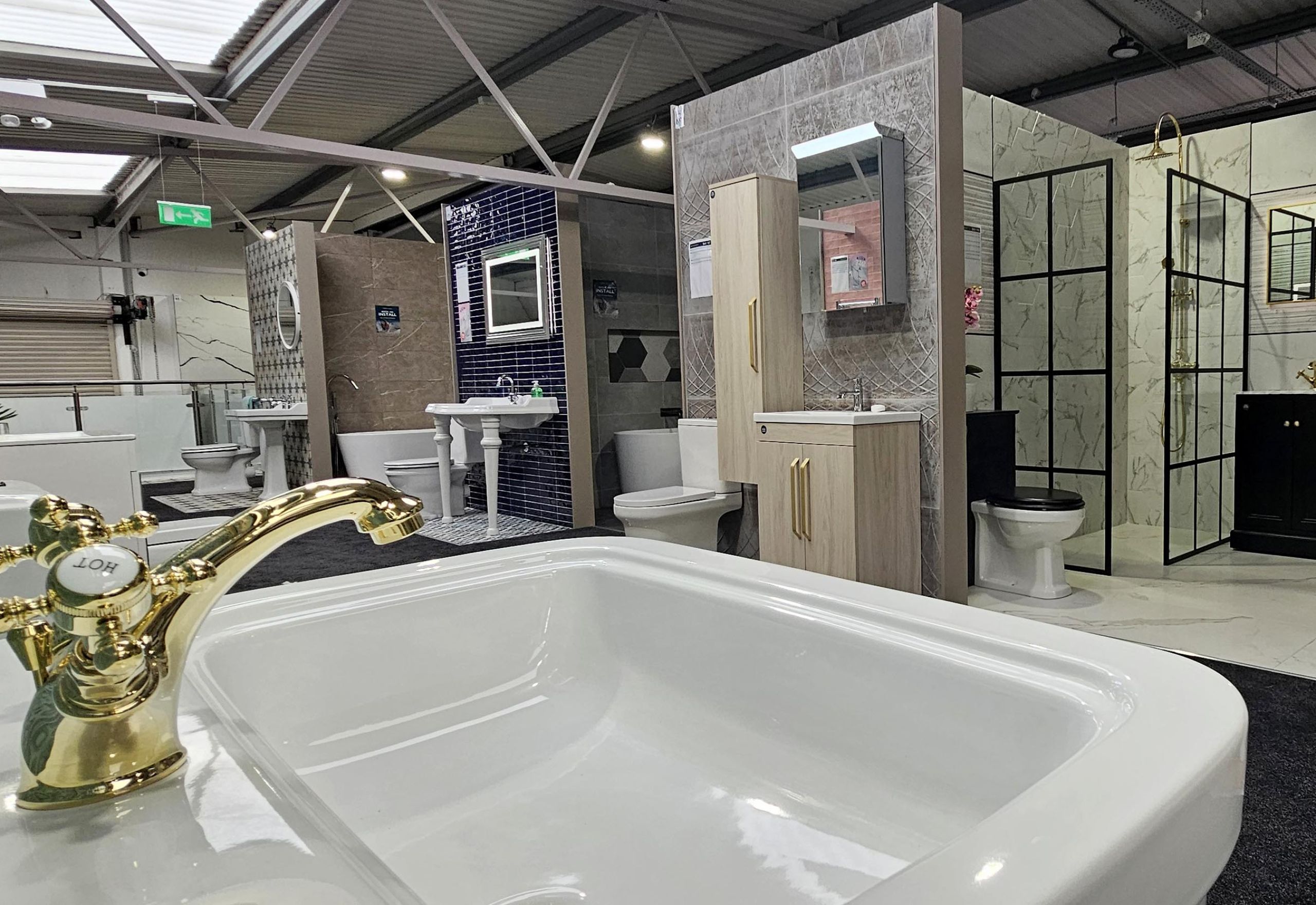 Easy Bathrooms and Tiles Maidstone Showroom