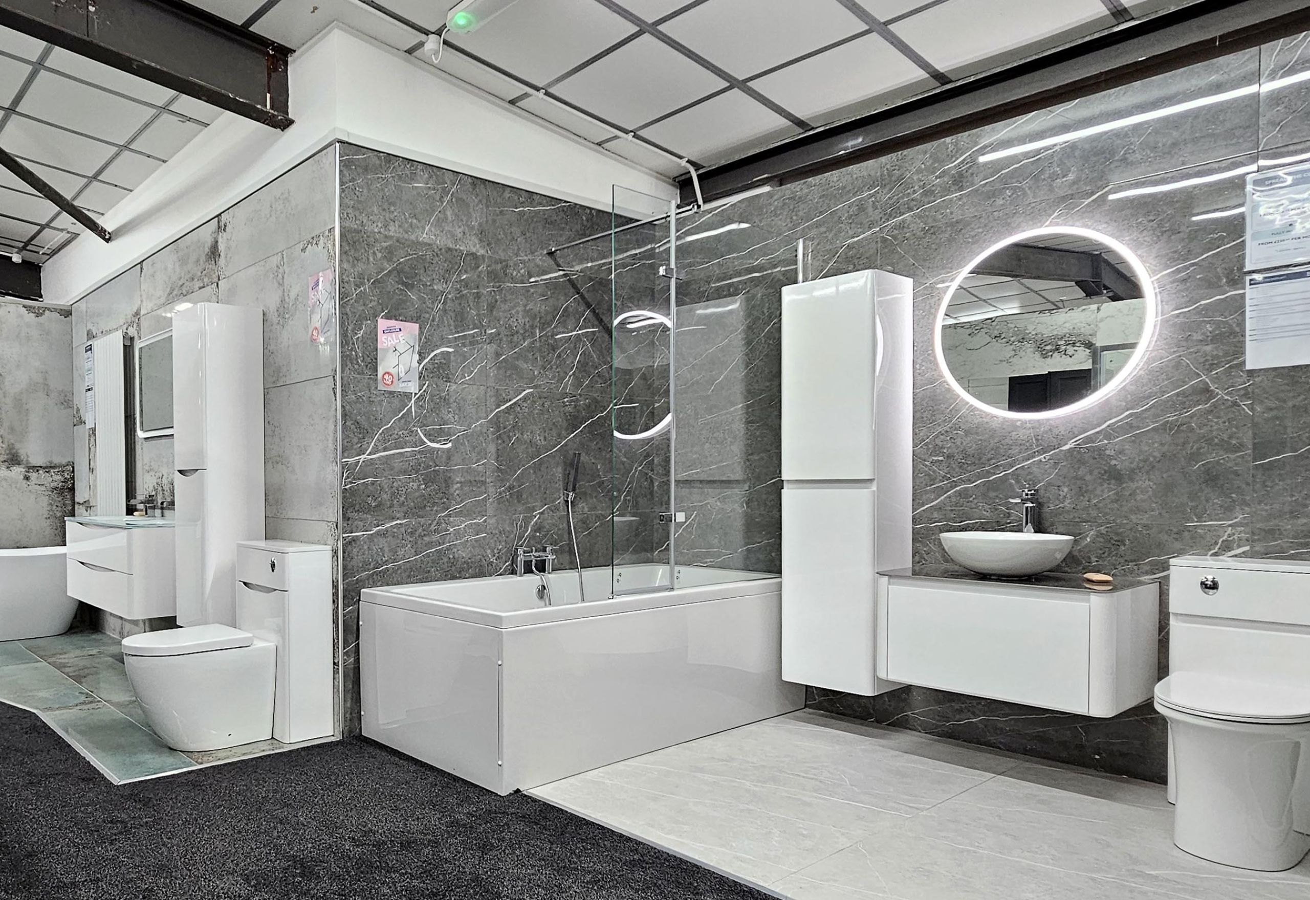 Easy Bathrooms & Tiles Worthing Showroom