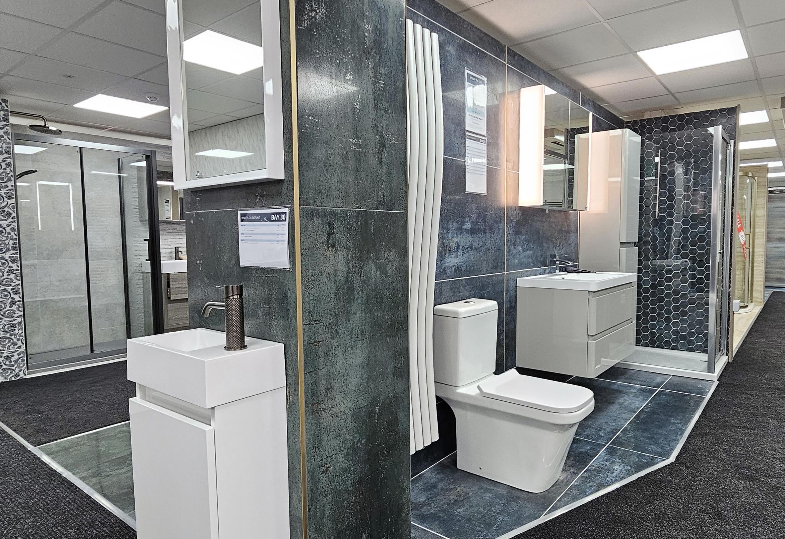 Easy Bathrooms & Tiles Worthing Showroom