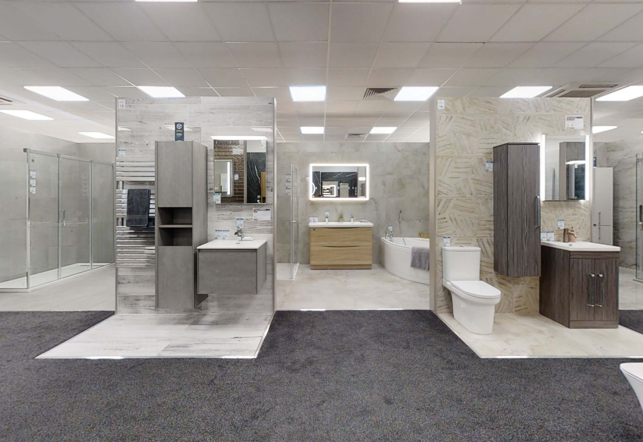 Easy Bathrooms Staples Corner showroom