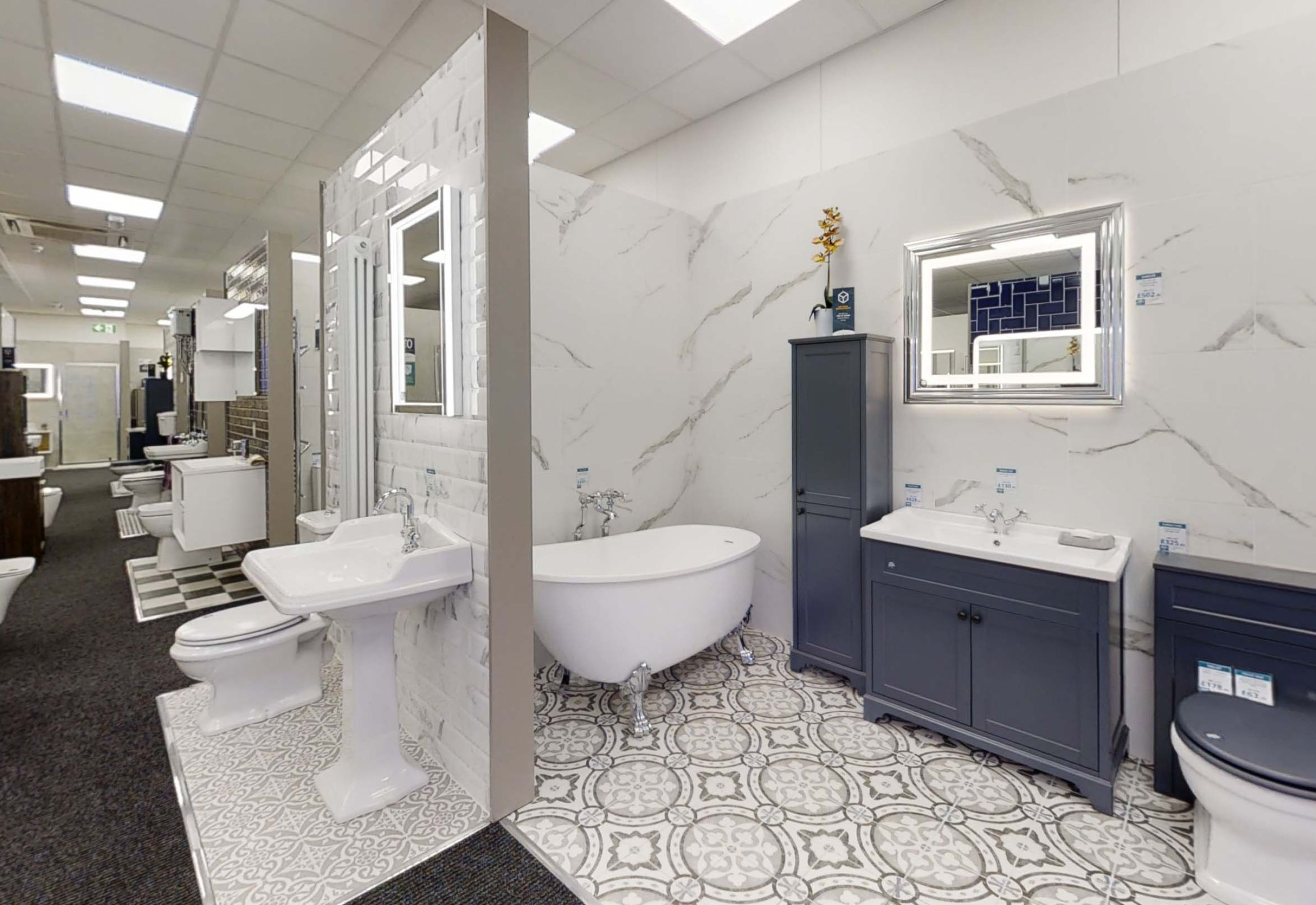 St Albans shower bays Easy Bathrooms