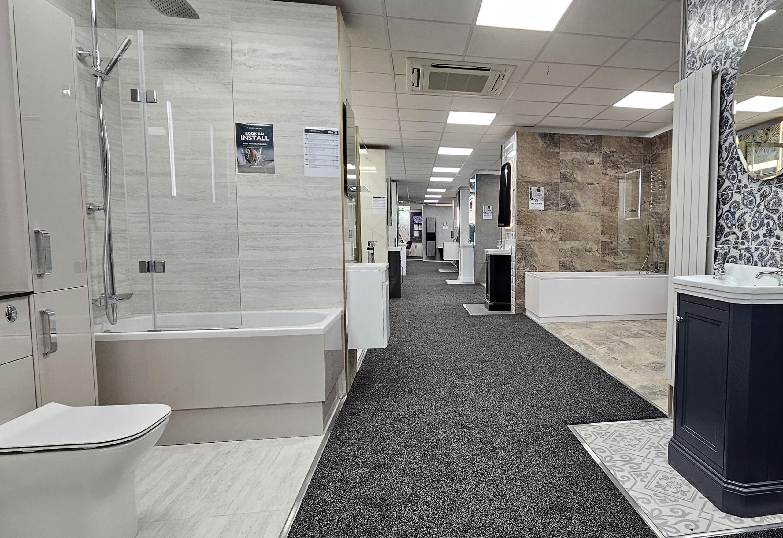Bathroom showroom near Rotherham