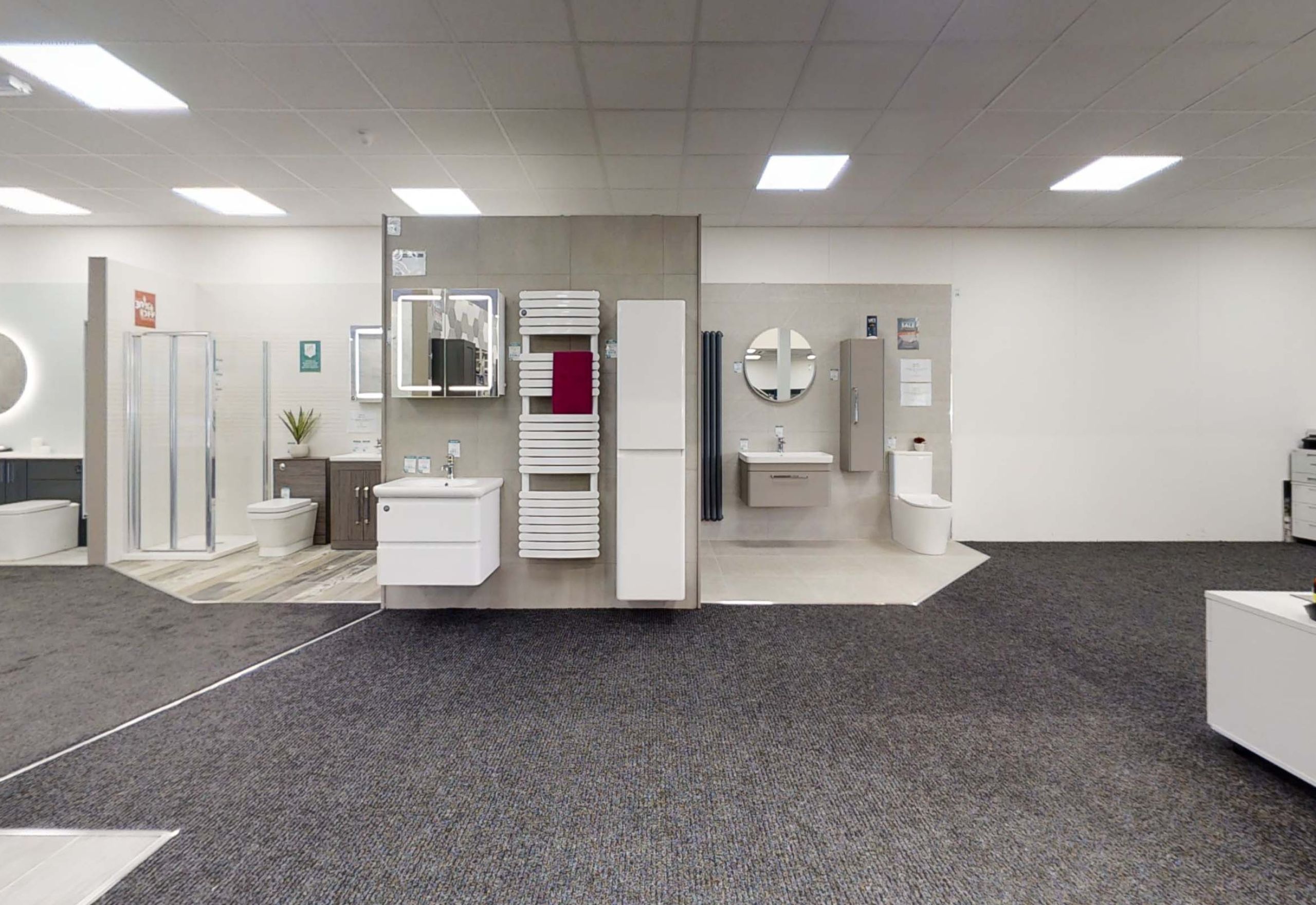 Easy Bathrooms & Tiles Showroom Barnstaple near South Molton