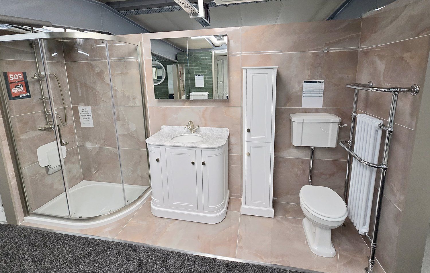 Easy Bathrooms & Tiles High Wycombe Bathroom Showroom