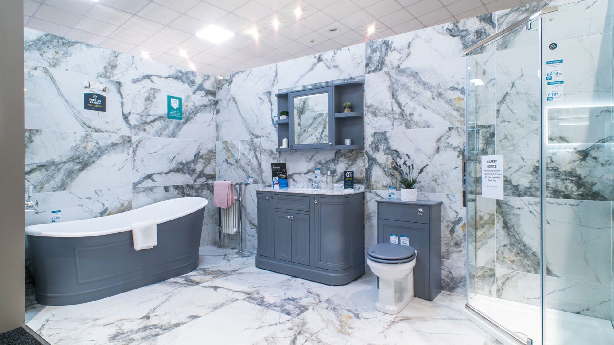 Bathroom displays easy bathrooms Bournemouth