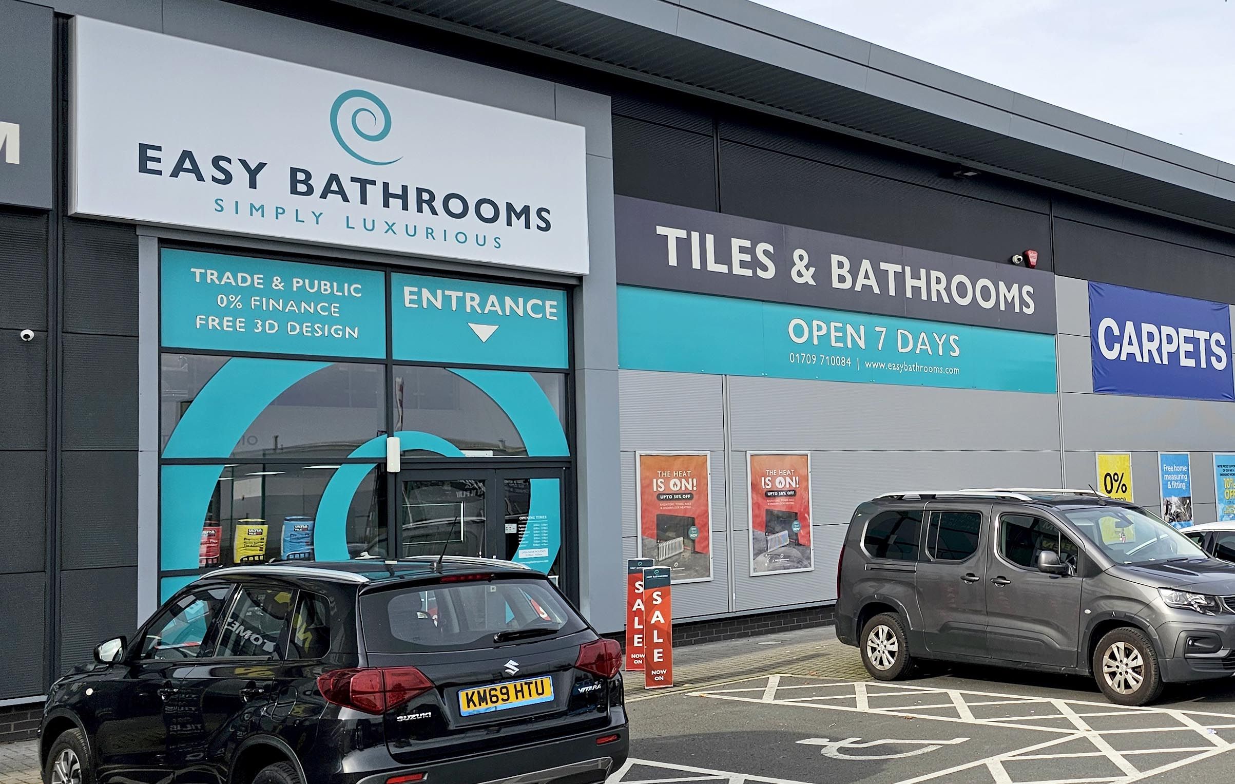 Rotherham store over 60 bays