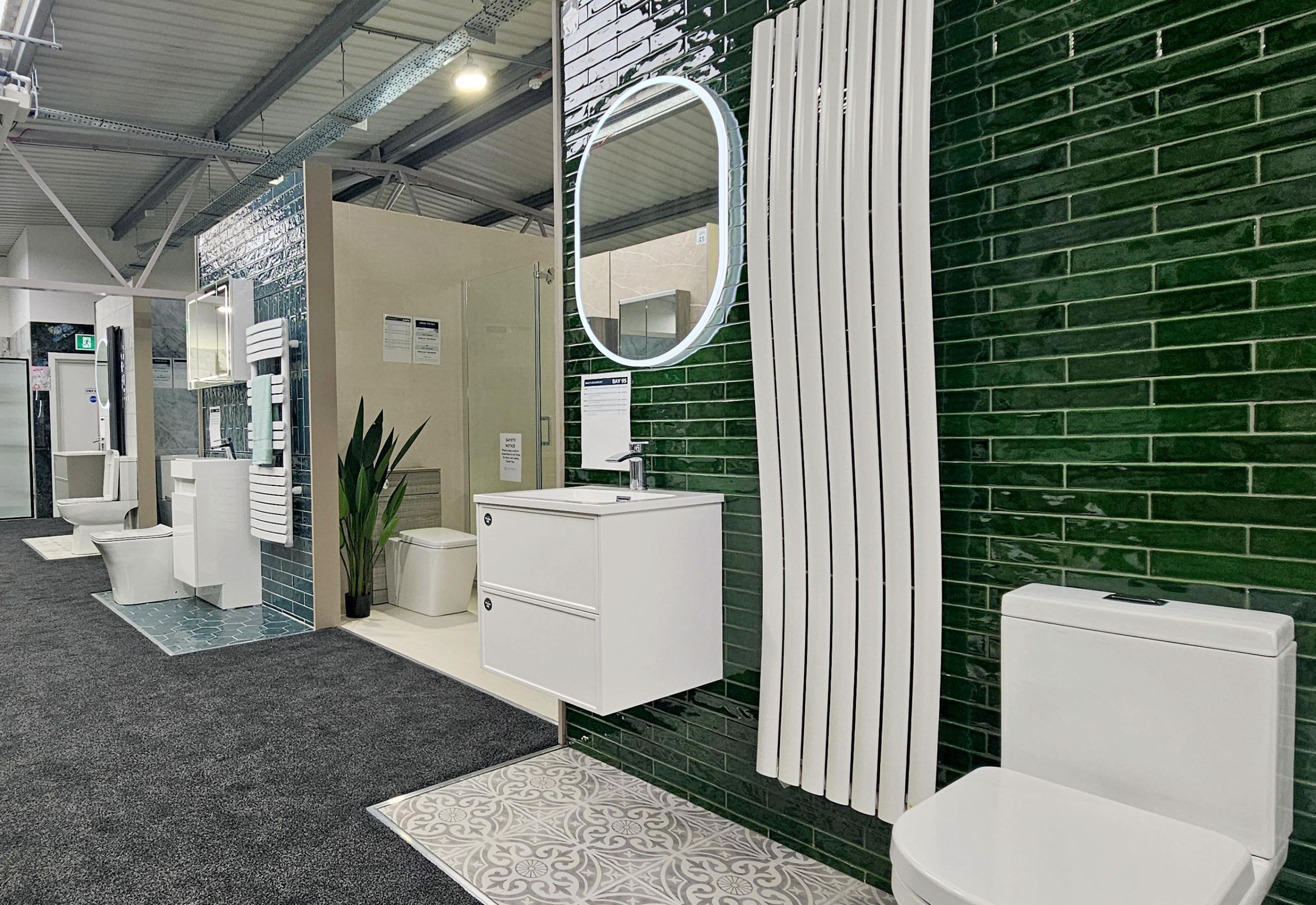 Easy Bathrooms and Tiles Maidstone Showroom
