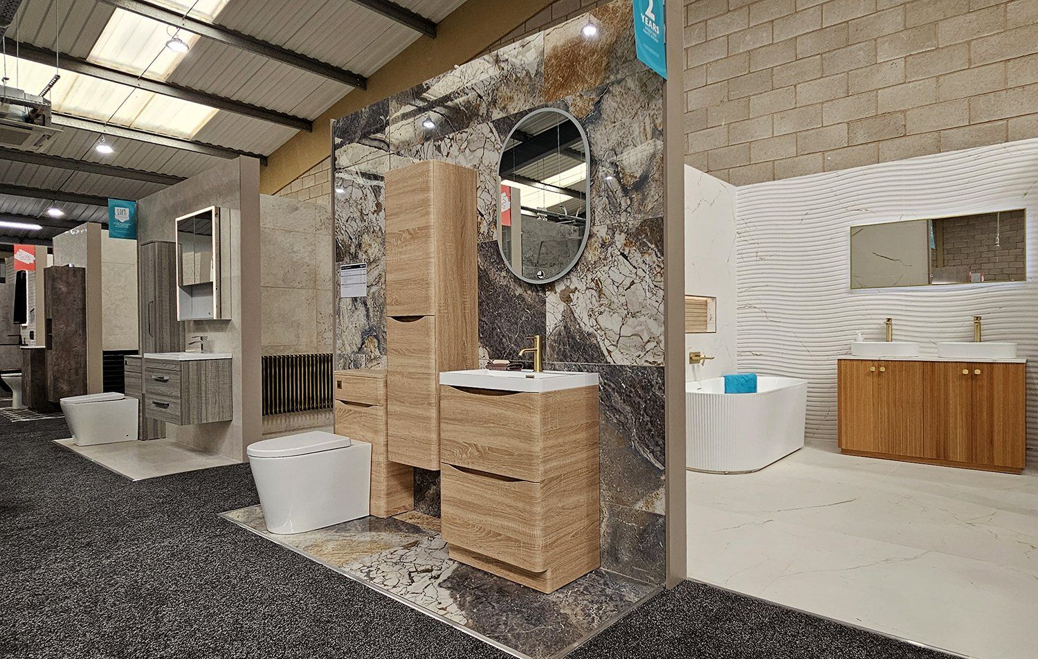 Bathroom displays Solihull  showroom
