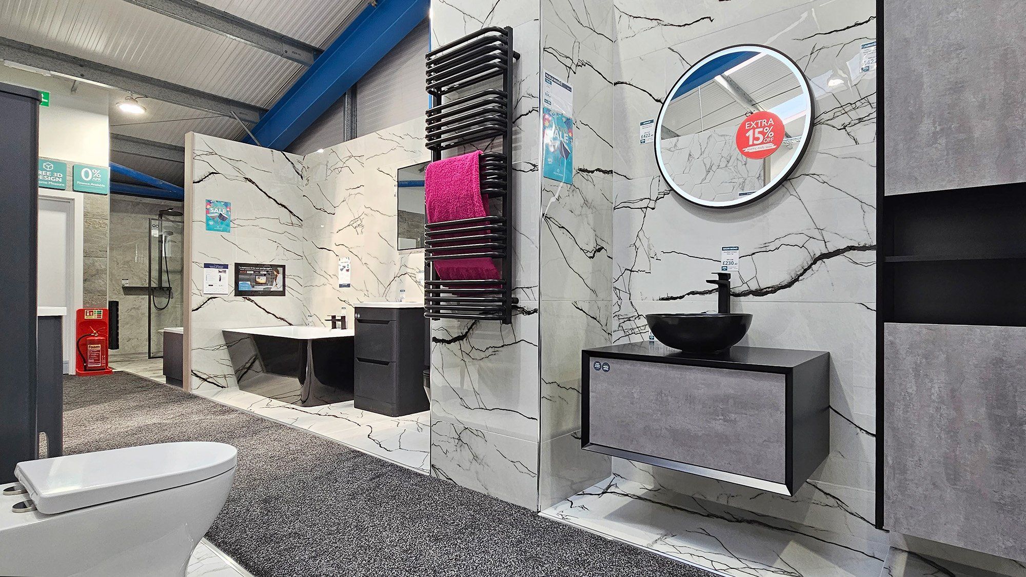 Bathroom store near aberystwyth