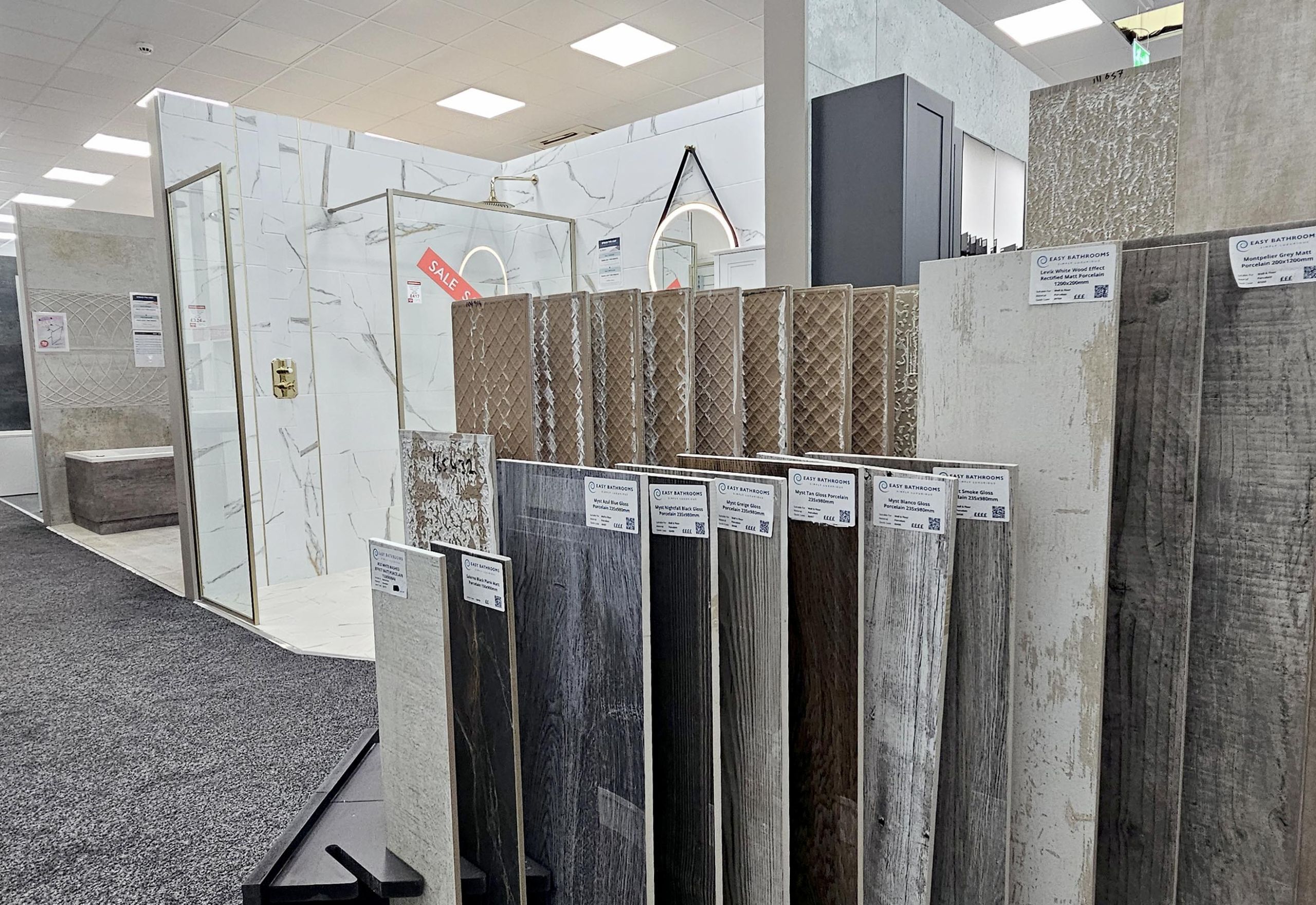 Easy Bathrooms & Tiles Showroom Doncaster