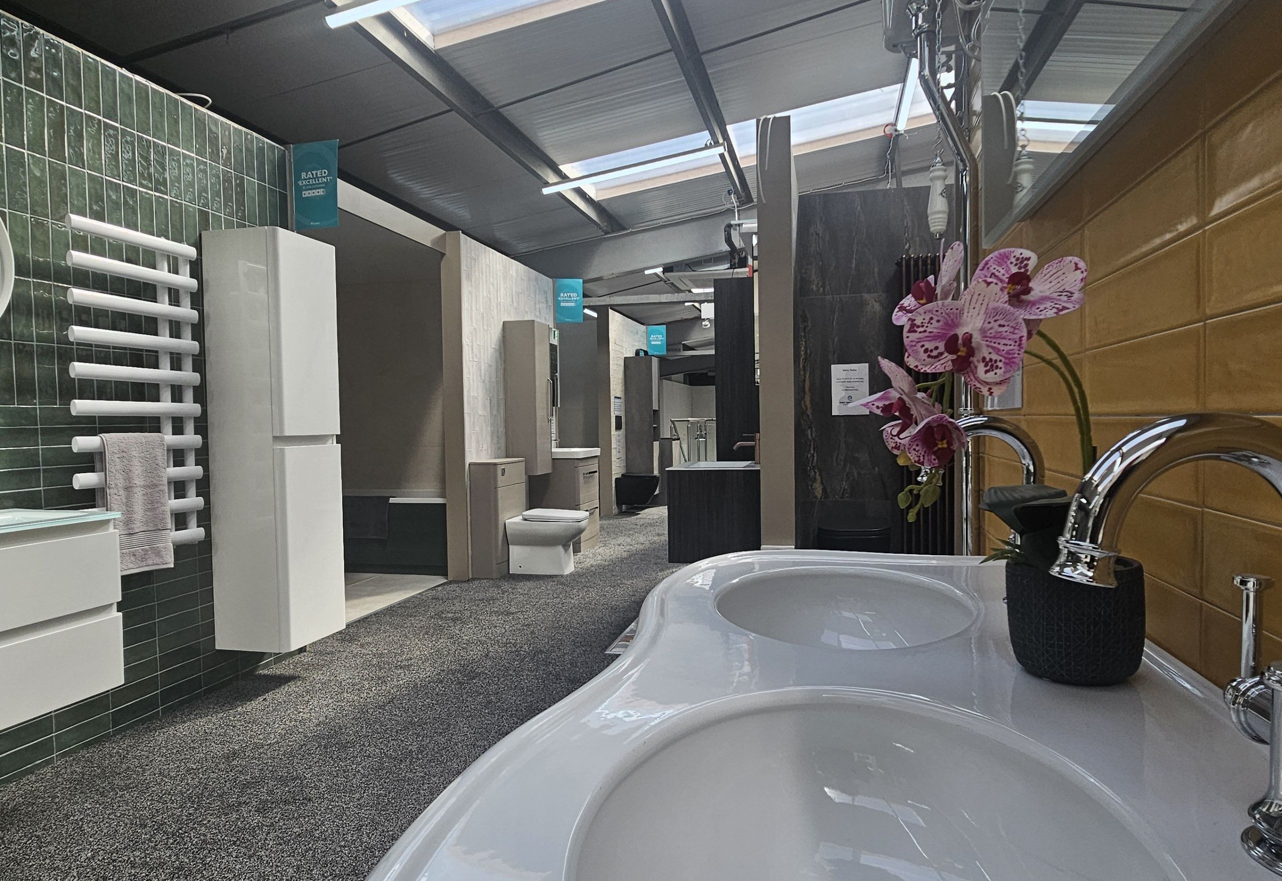 Easy Bathrooms & Tiles Bristol showroom