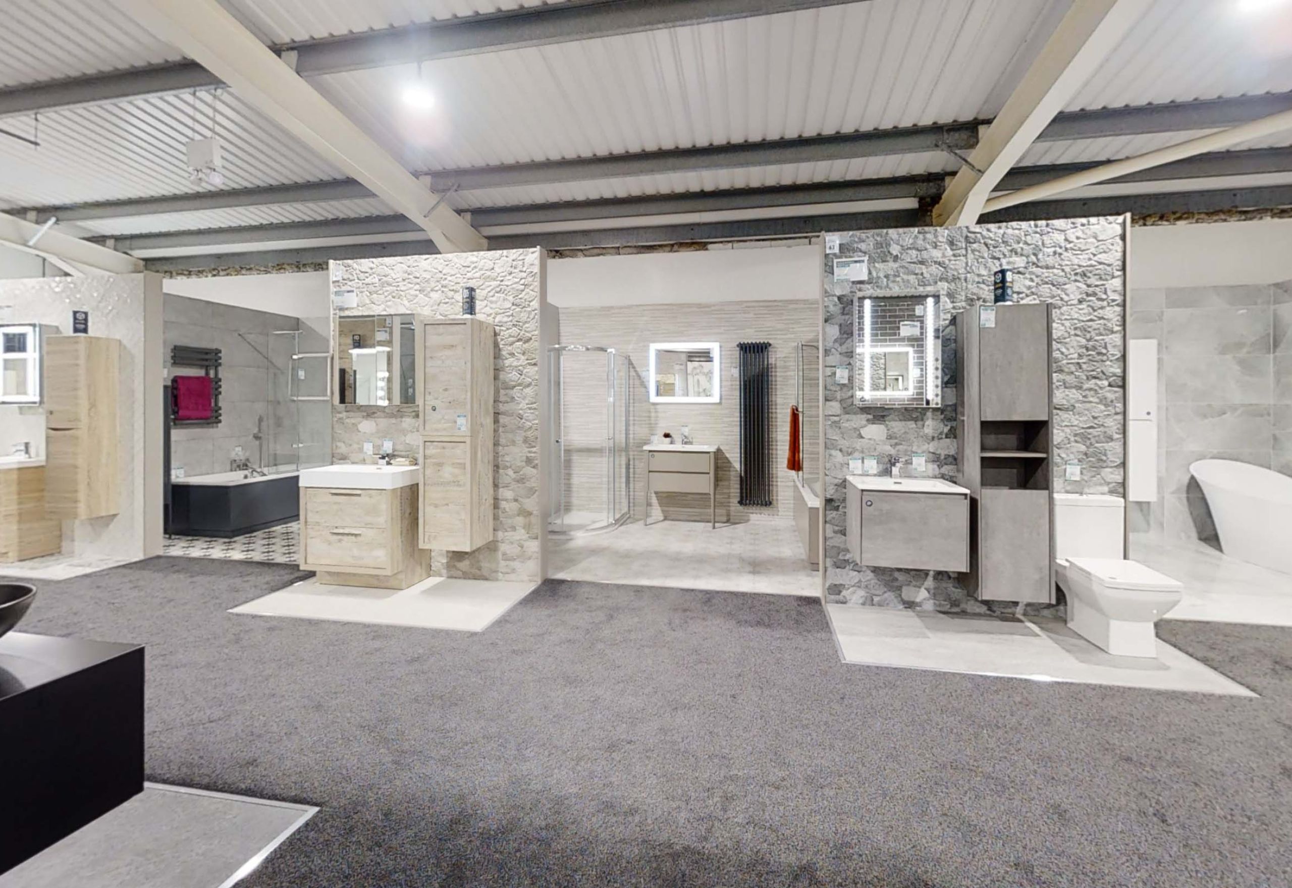 Easy Bathrooms & Tiles Showroom Barnstaple near Bude