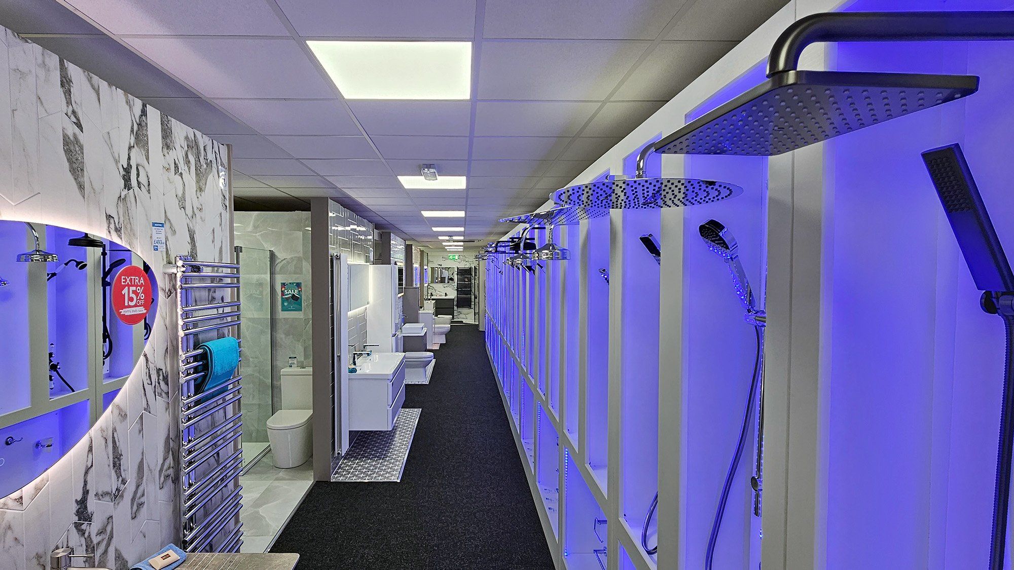 Bathrooms on display Brackley
