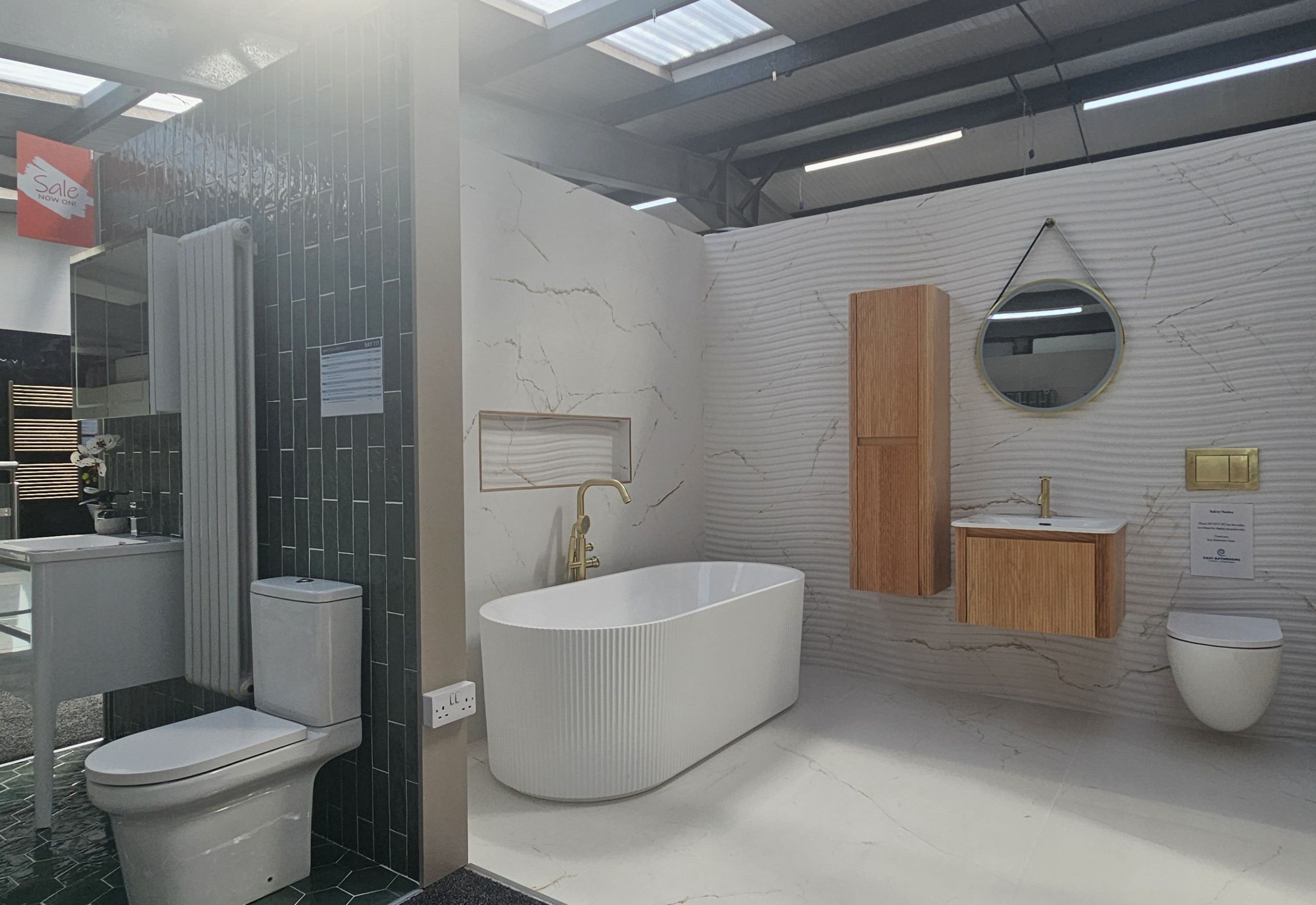 Easy Bathrooms & Tiles Bristol showroom