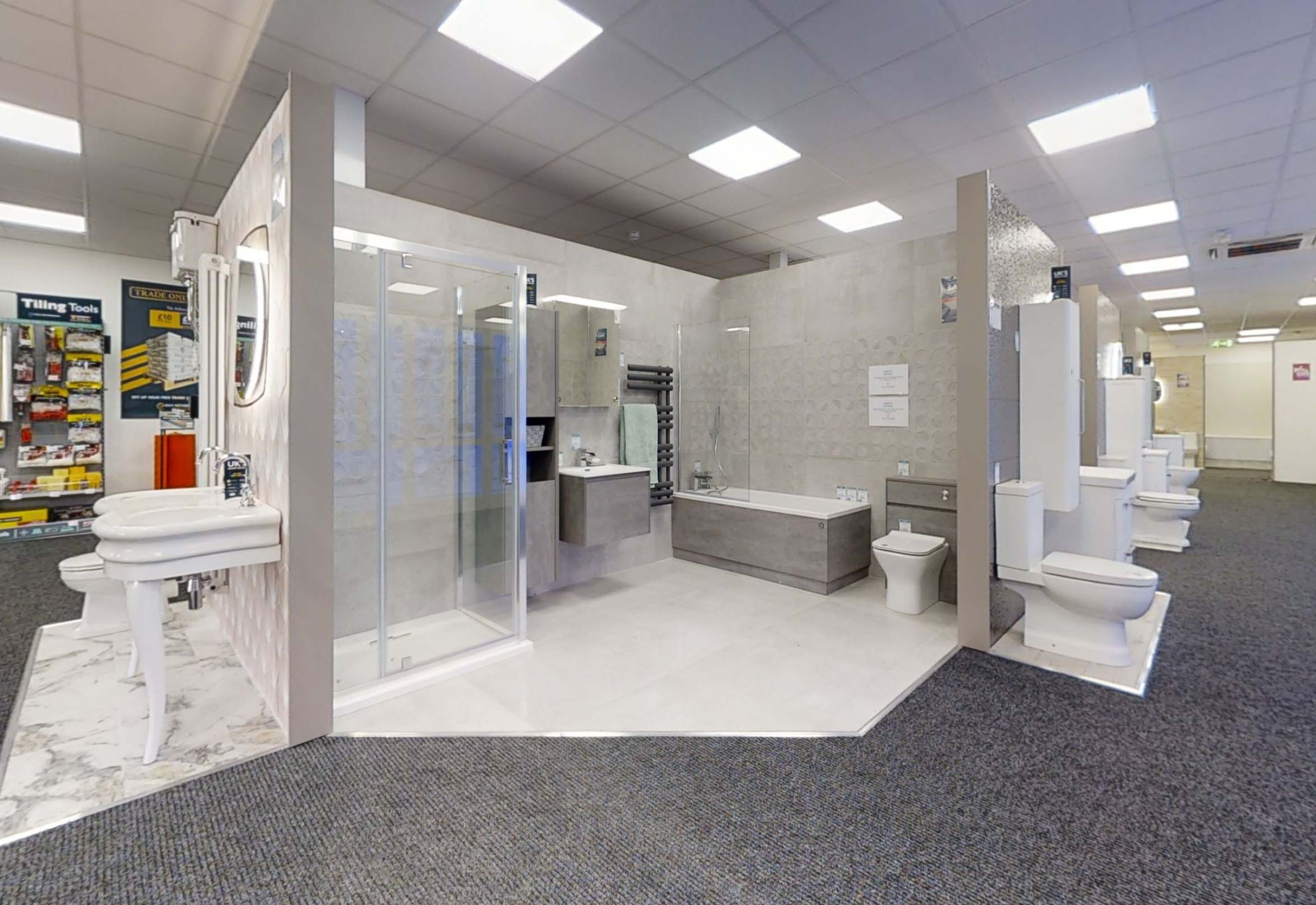 Easy Bathrooms & Tiles Showroom Barnstaple Retail Park