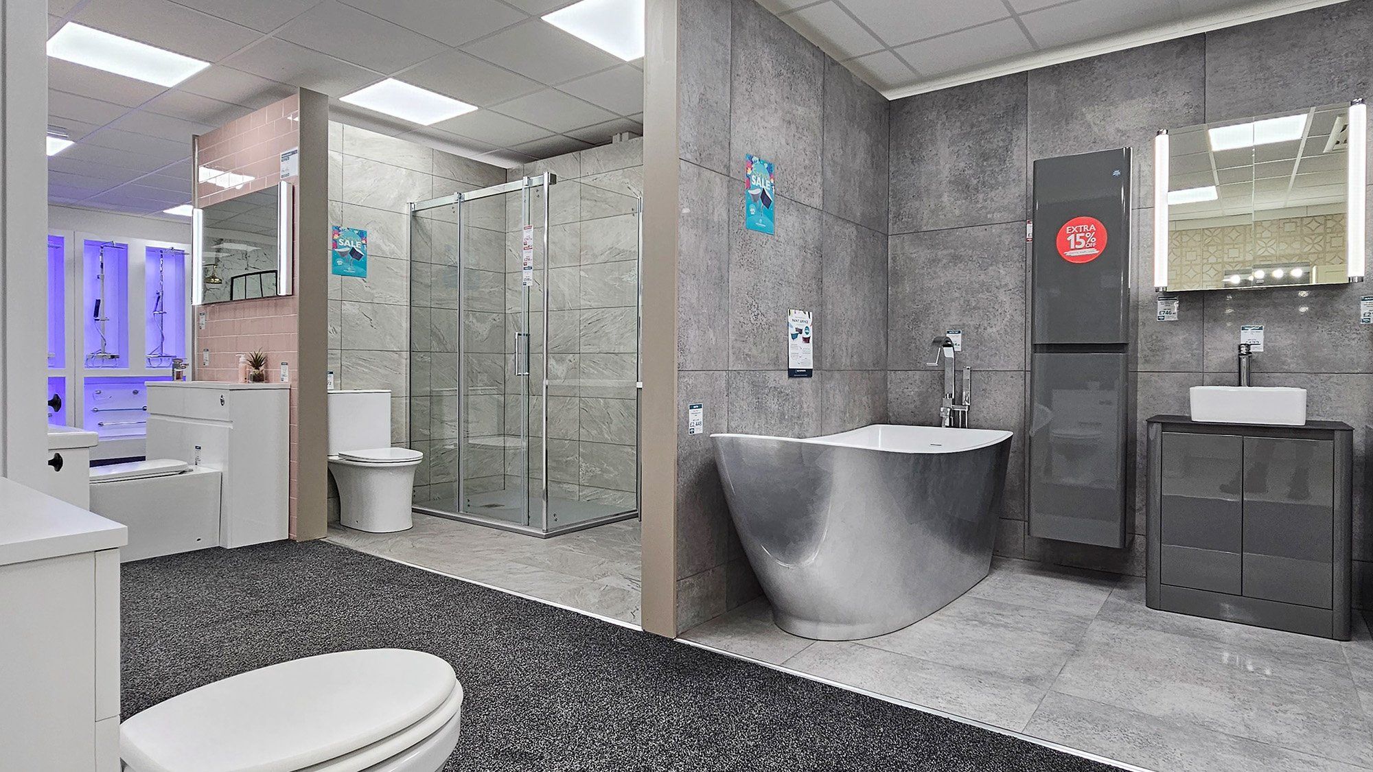 Aberystwyth Bathroom showroom
