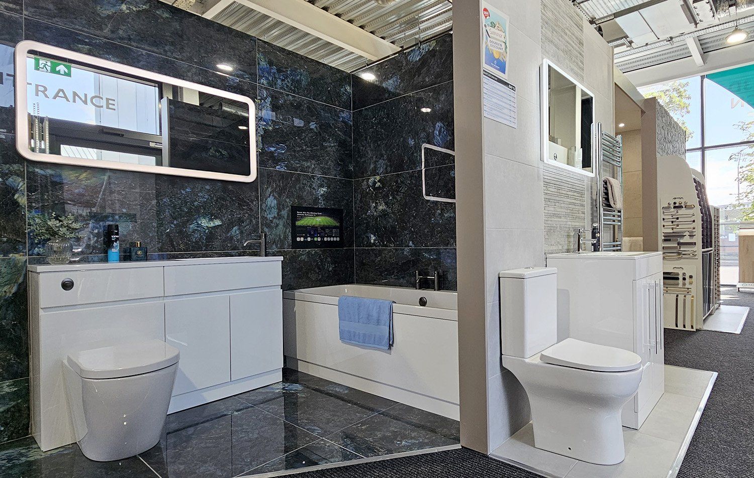 Easy Bathrooms & Tiles Chesterfield | Easy Bathrooms Showroom