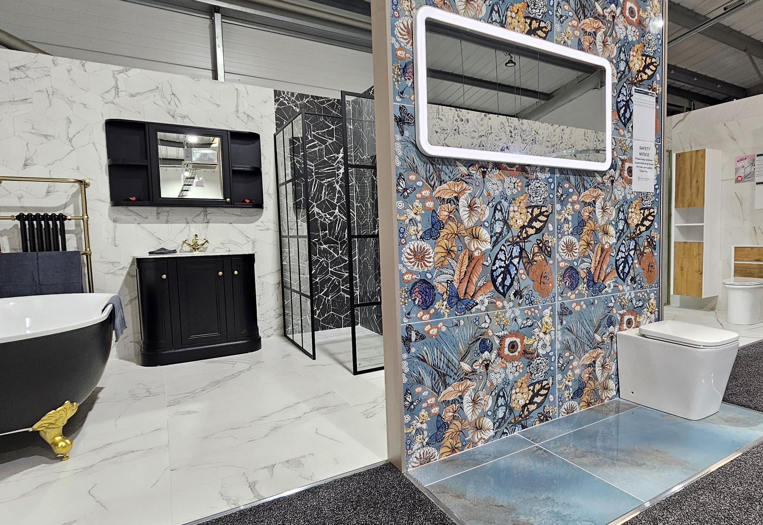Easy Bathrooms & Tiles Peterborough Showroom
