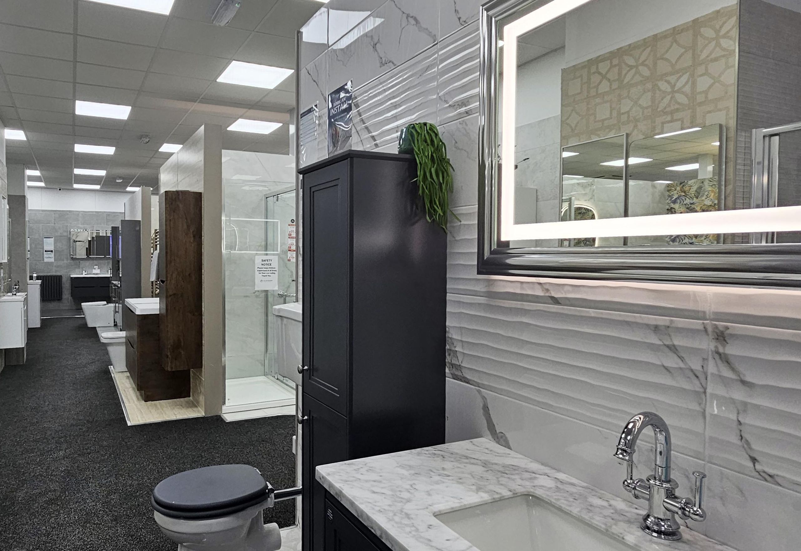 Easy Bathrooms & Tiles Ipswich Showroom