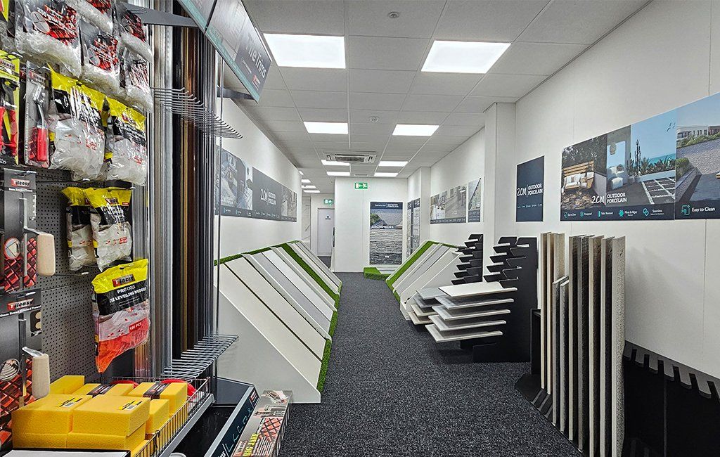 Easy Bathrooms & tiles blackburn showroom tile studio