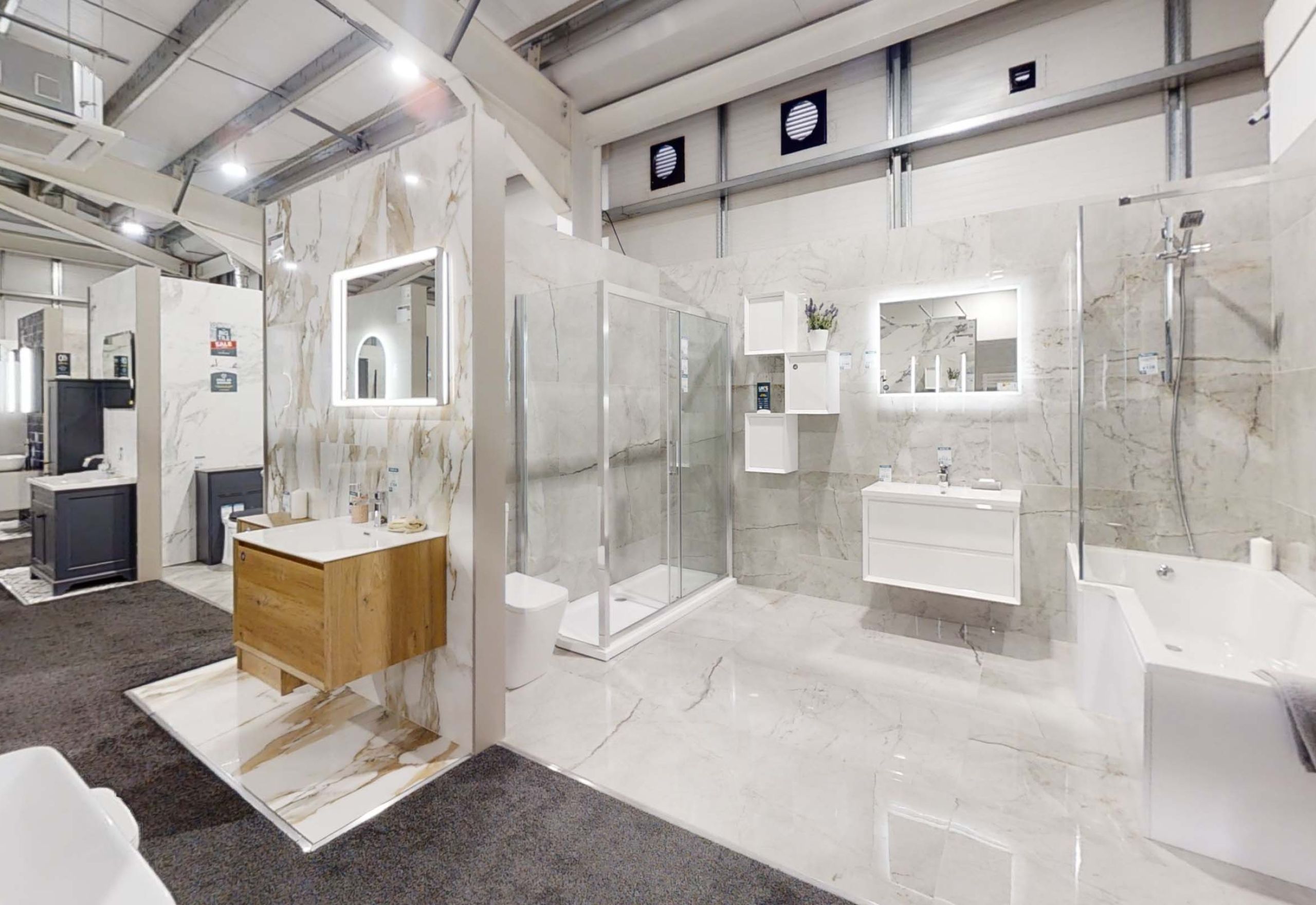 Staples Corner Bathroom Showroom