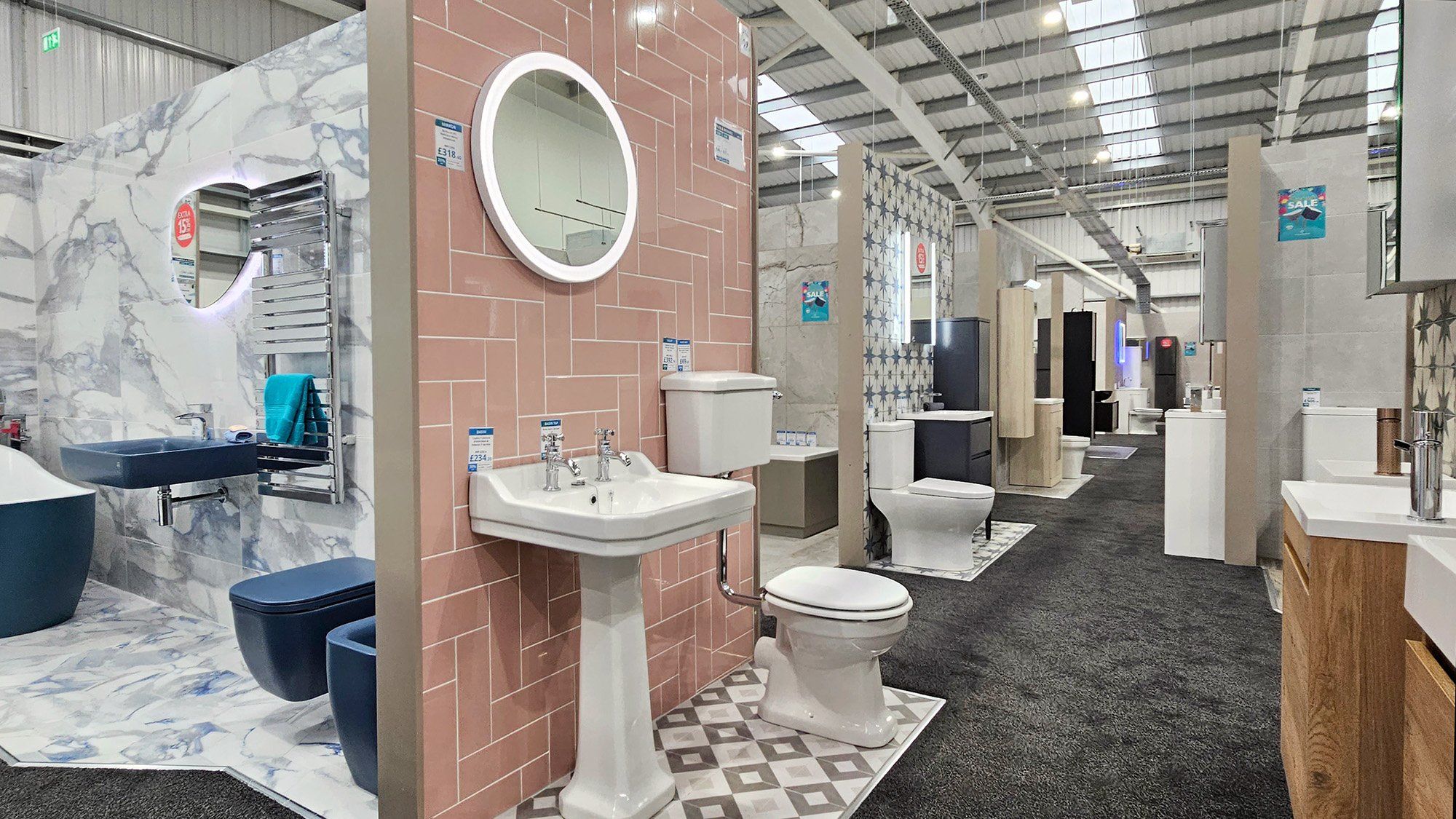 Easy Bathrooms on display Brackley