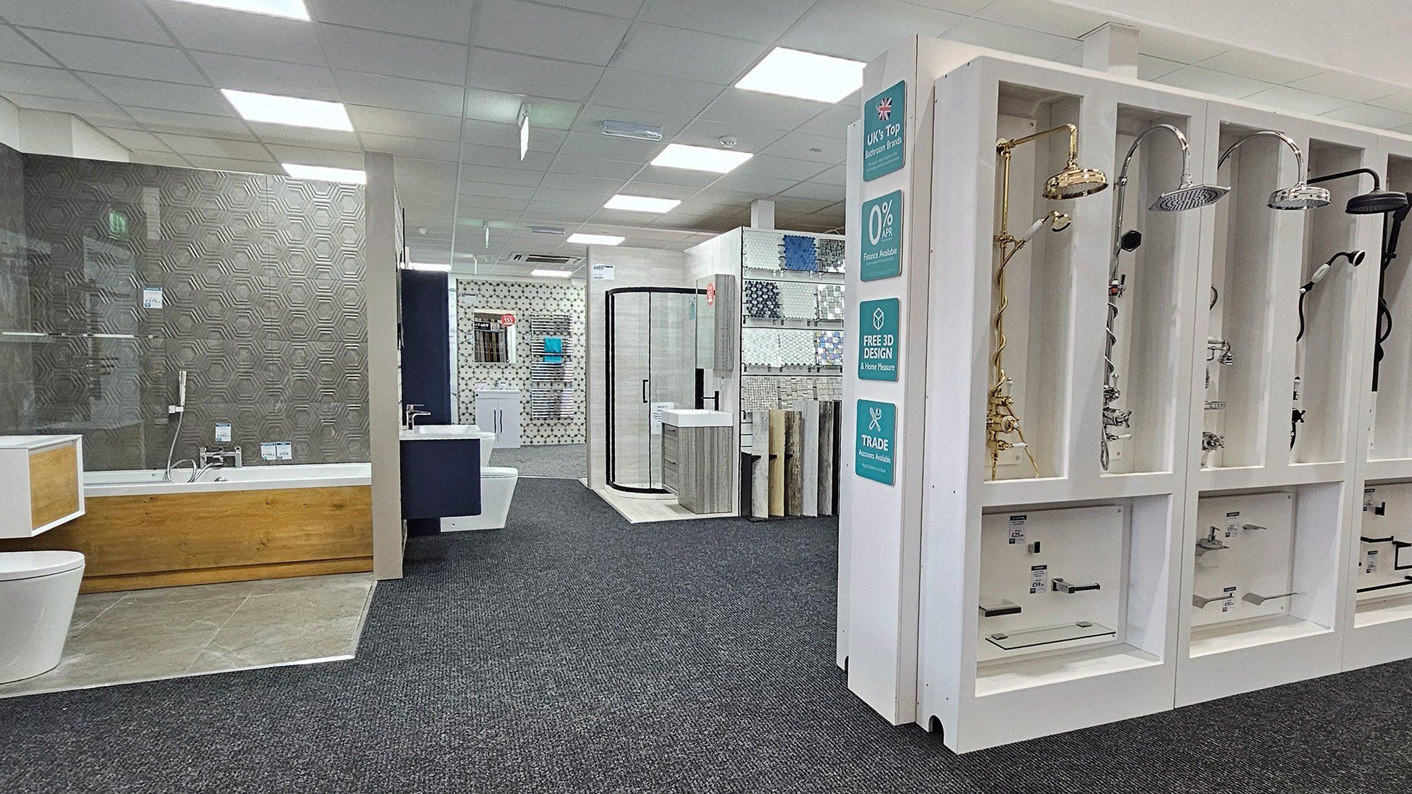 Reading Tilehurst showroom bathrooms