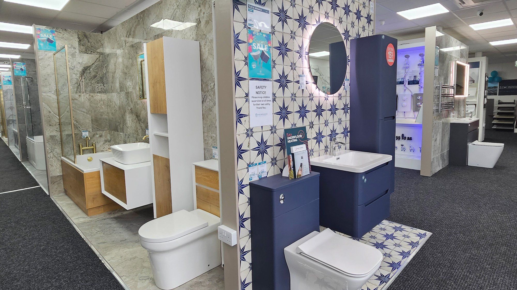 Brackley Easy Bathrooms Showroom