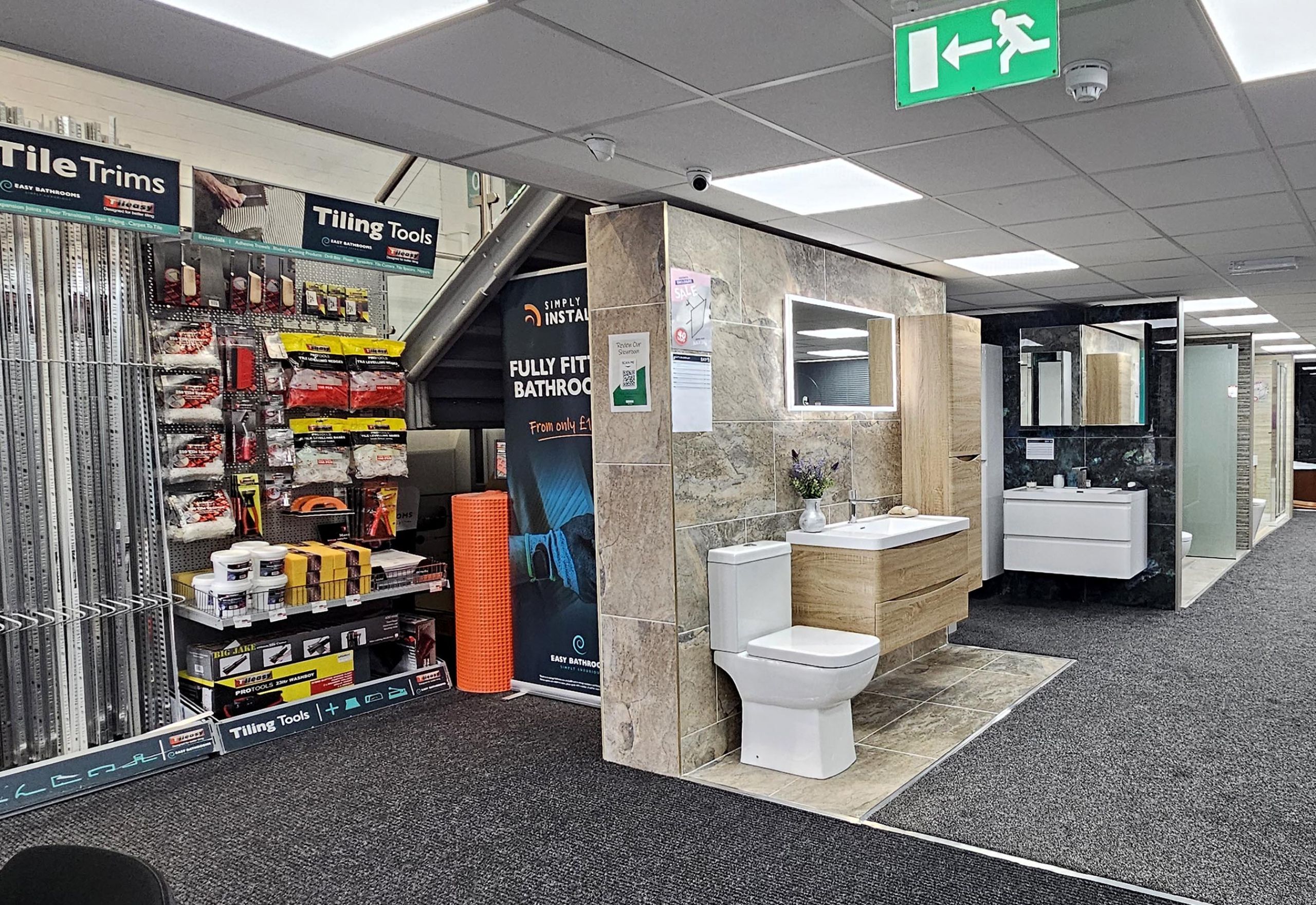 Easy Bathrooms & Tiles Uckfield Showroom