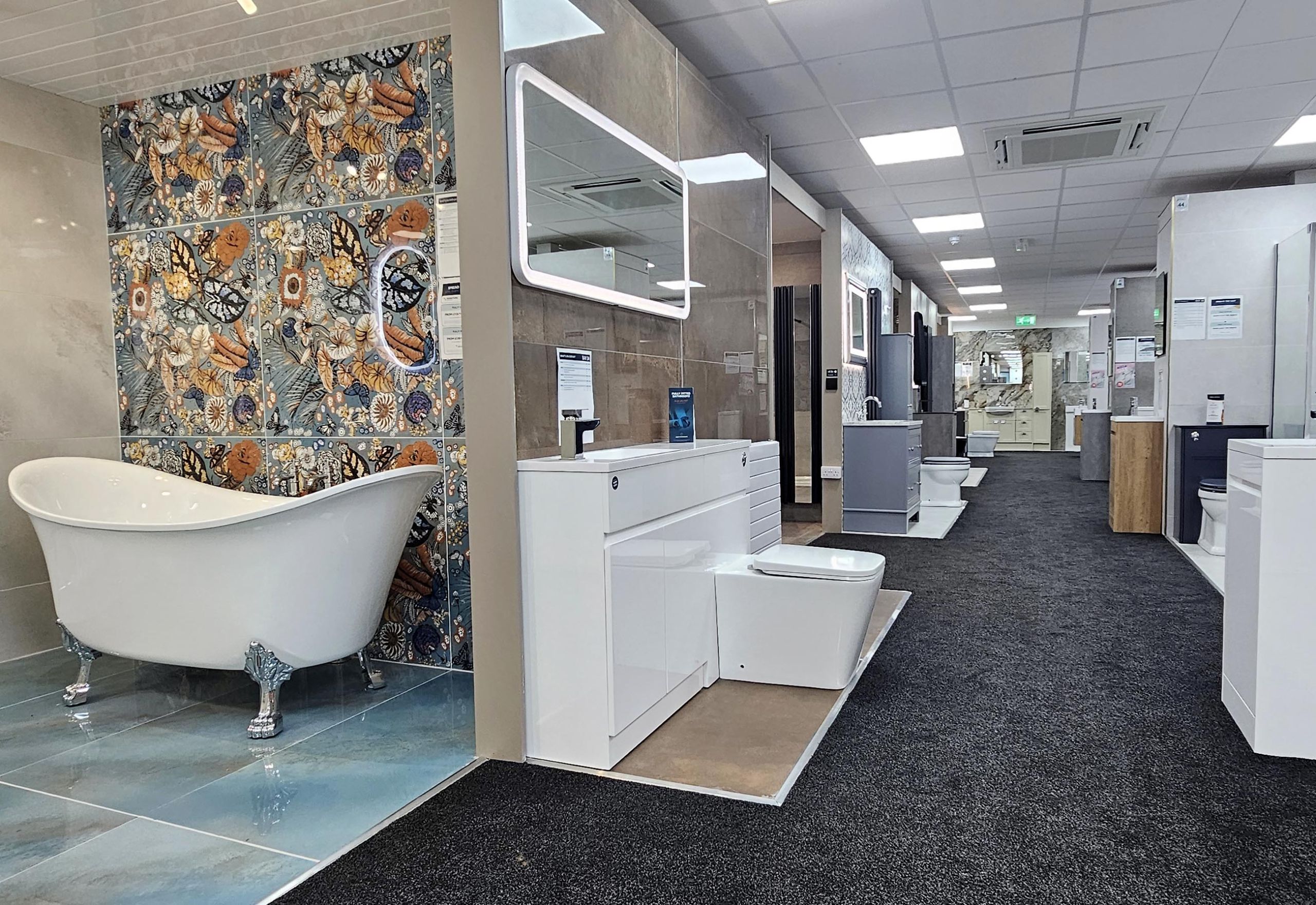Easy Bathrooms and Tiles Maidstone Showroom