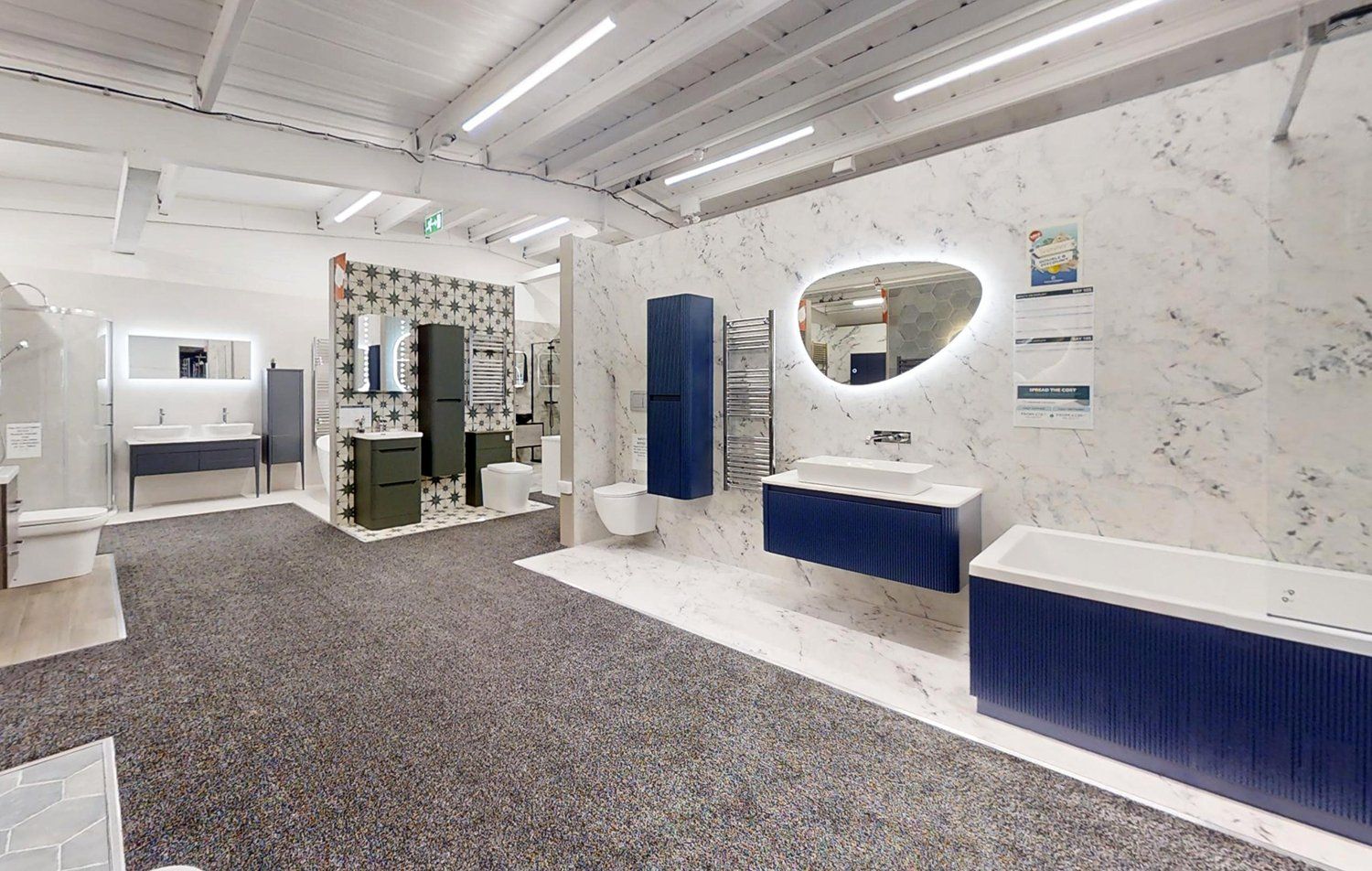Easy Bathrooms & Tiles Wrexham Showroom
